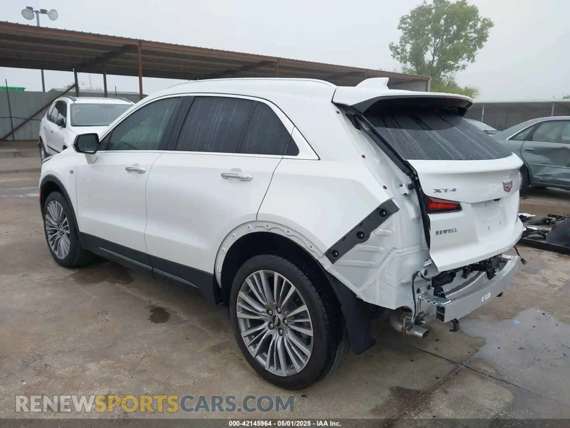 3 Photograph of a damaged car 1GYFZCR42RF234829 CADILLAC XT4 2024