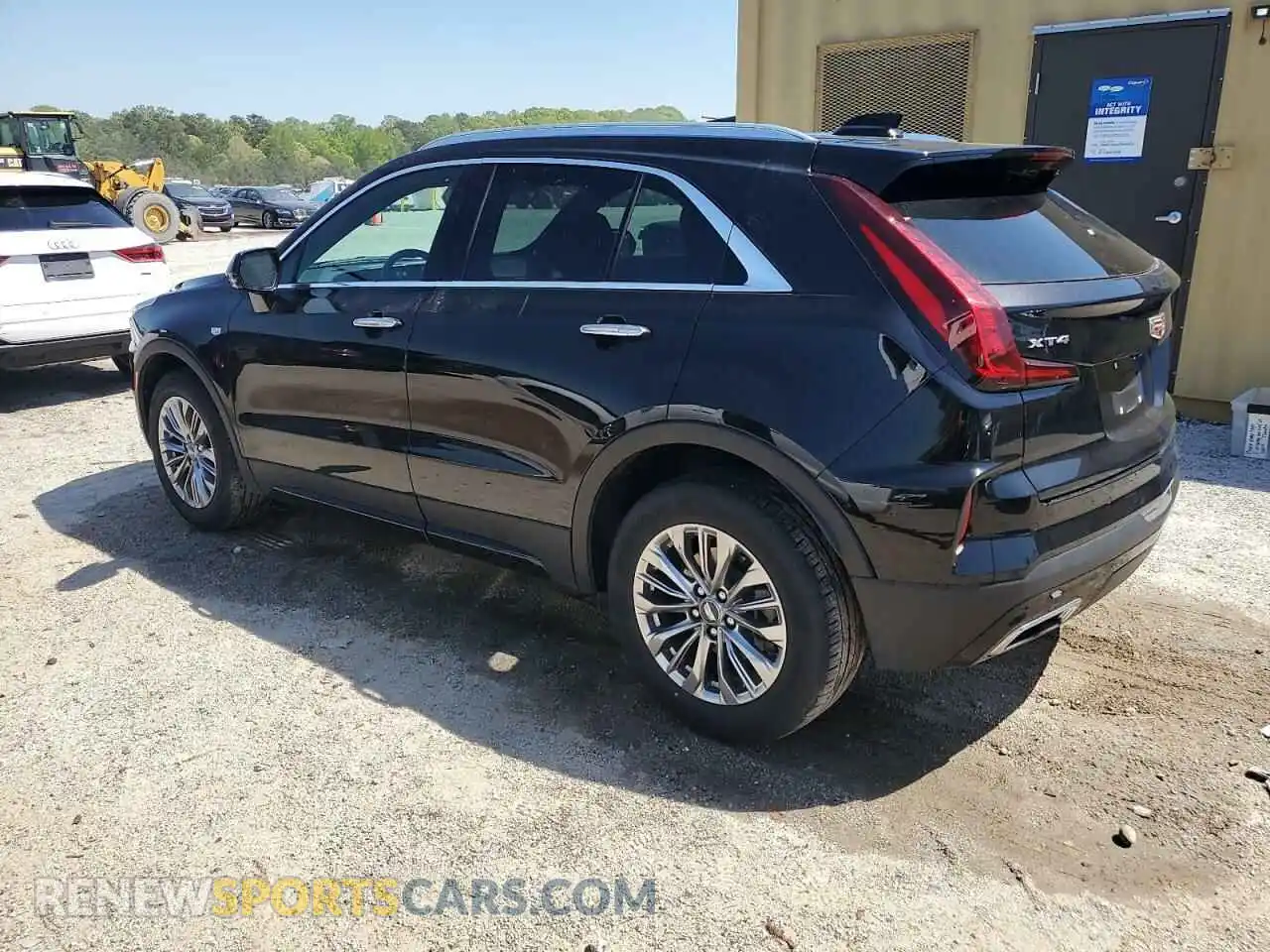 2 Photograph of a damaged car 1GYFZCR43RF145903 CADILLAC XT4 2024