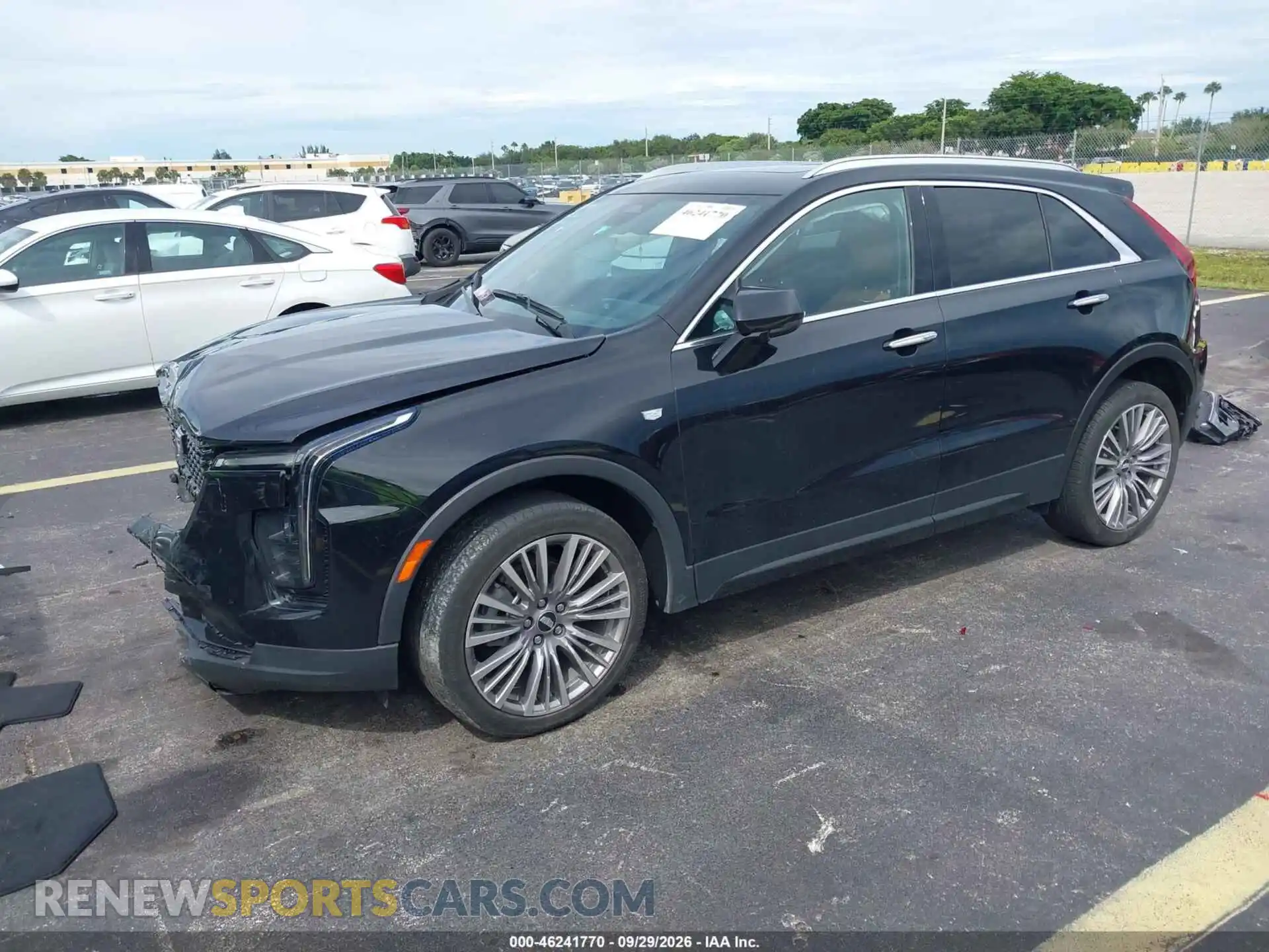 2 Photograph of a damaged car 1GYFZCR45RF169944 CADILLAC XT4 2024