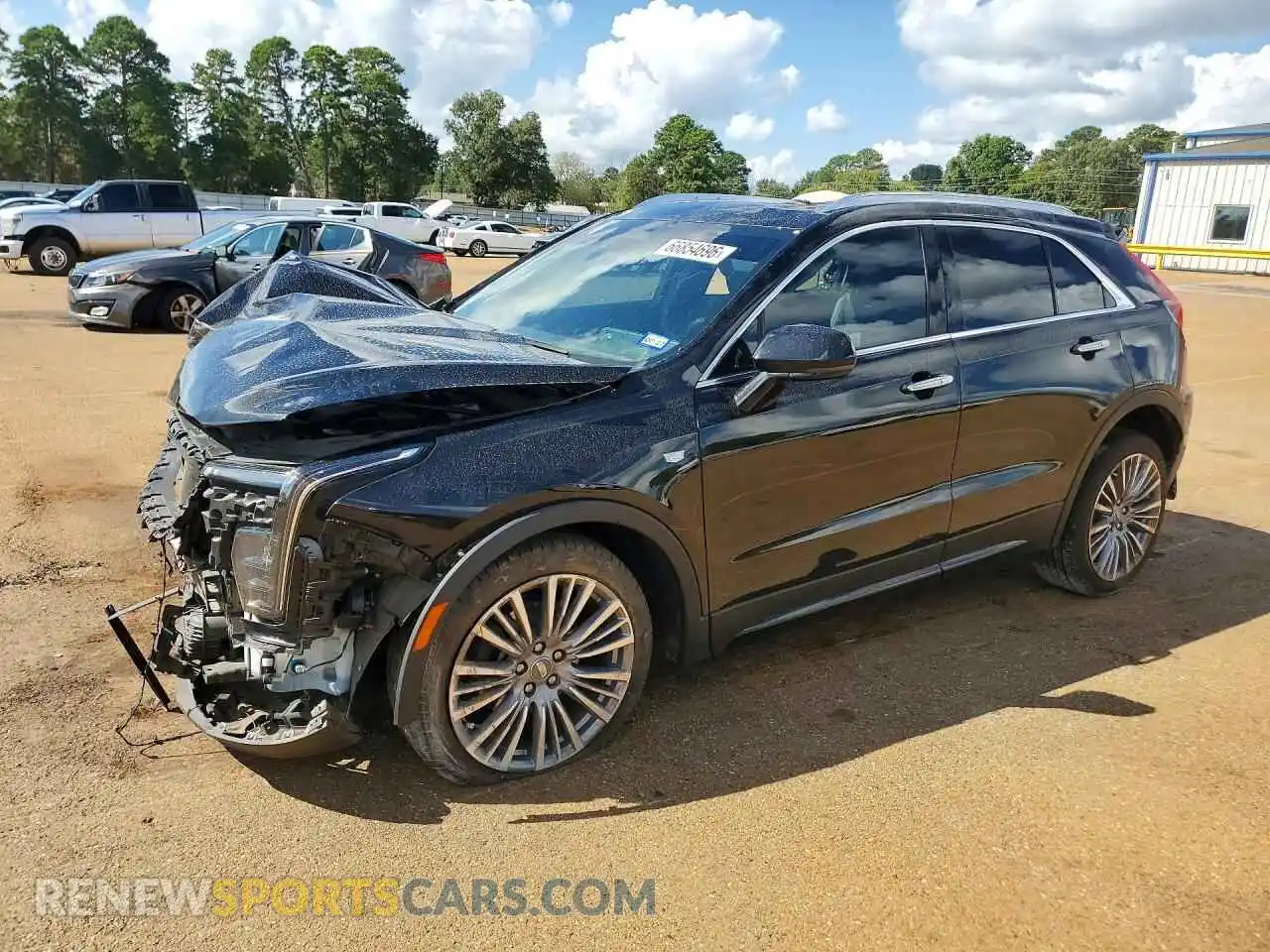 1 Photograph of a damaged car 1GYFZCR46RF100616 CADILLAC XT4 2024