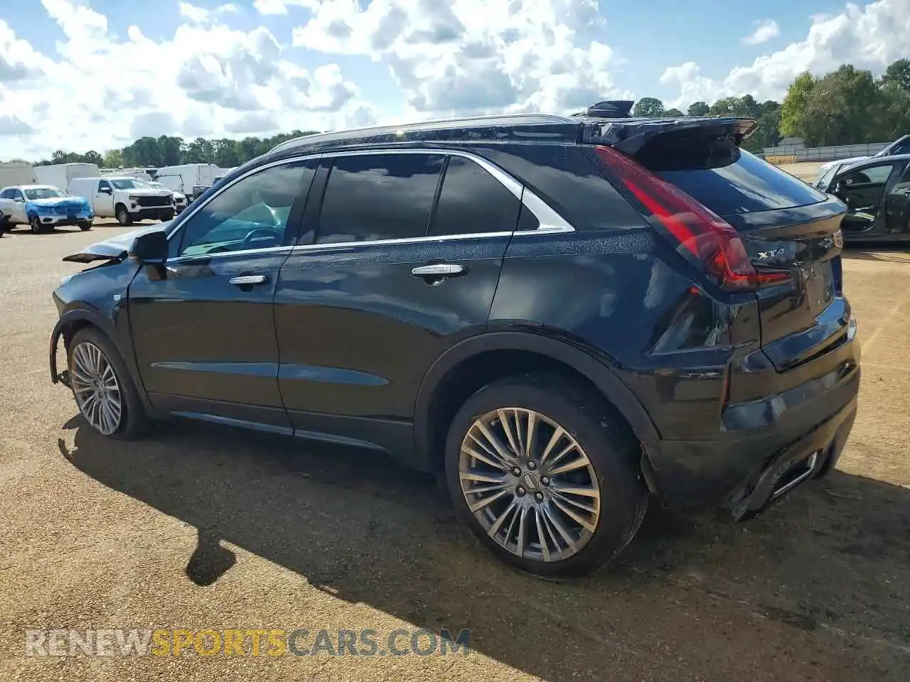 2 Photograph of a damaged car 1GYFZCR46RF100616 CADILLAC XT4 2024