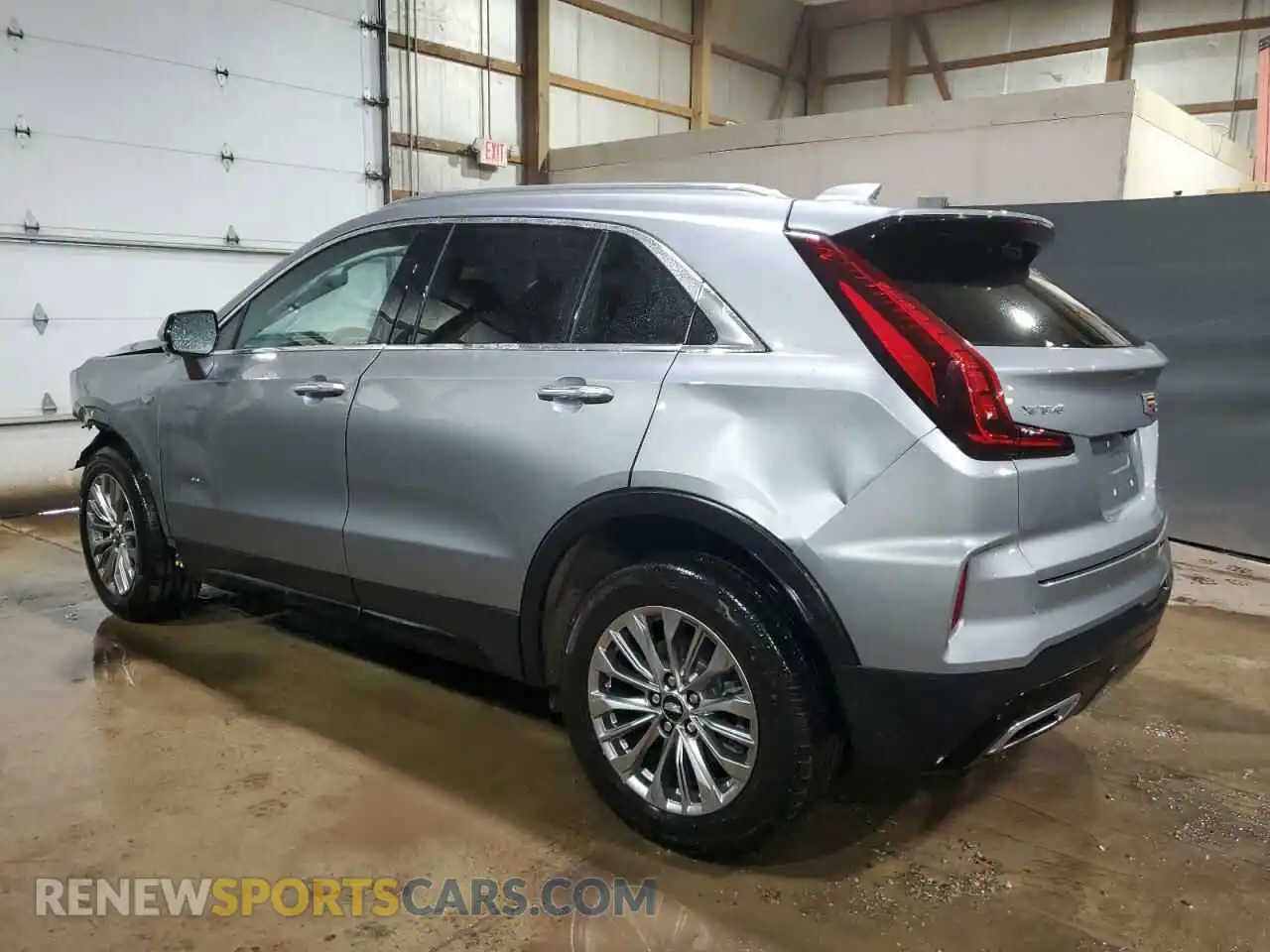 2 Photograph of a damaged car 1GYFZCR48RF141684 CADILLAC XT4 2024