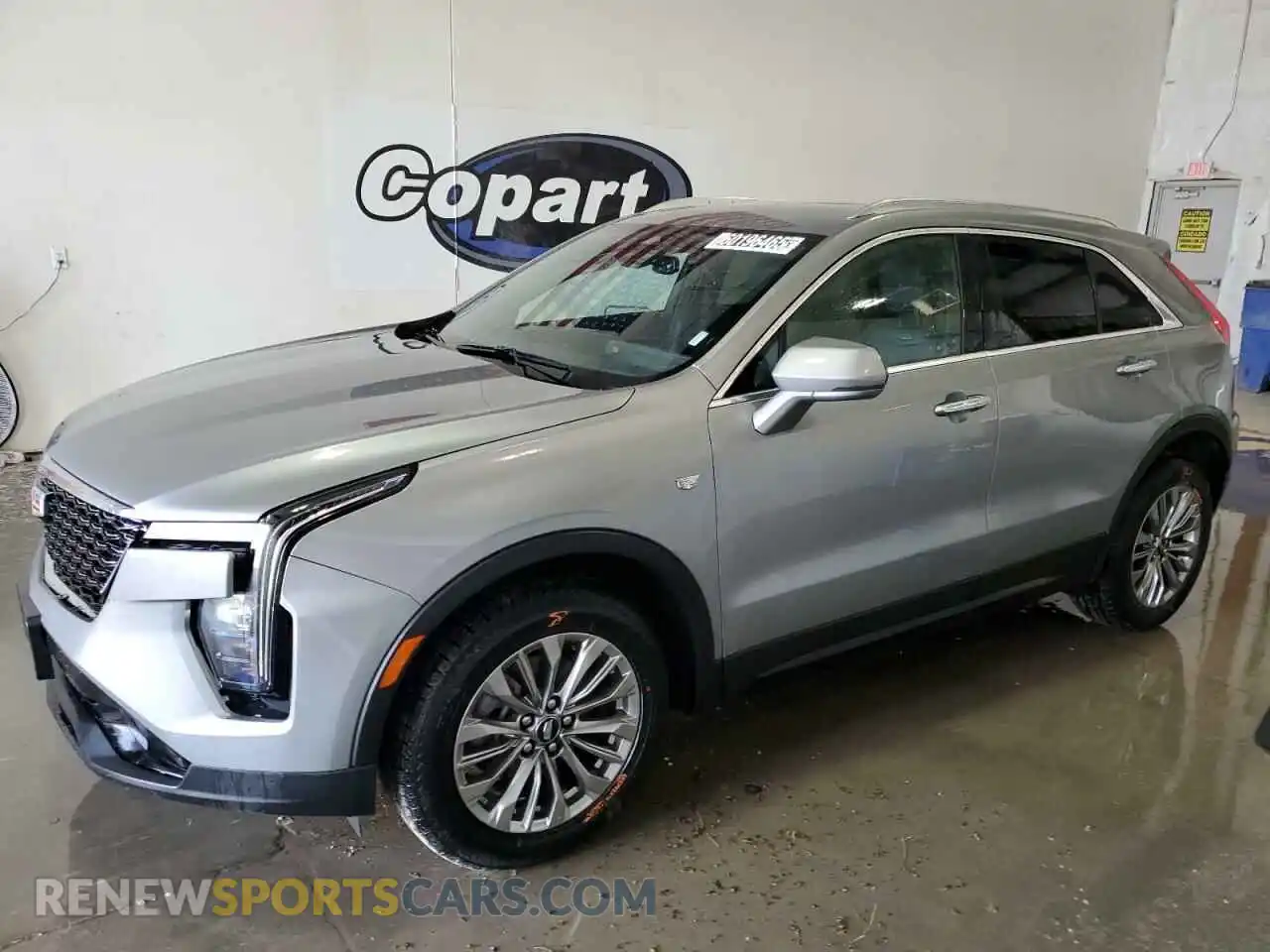 1 Photograph of a damaged car 1GYFZCR49RF126367 CADILLAC XT4 2024