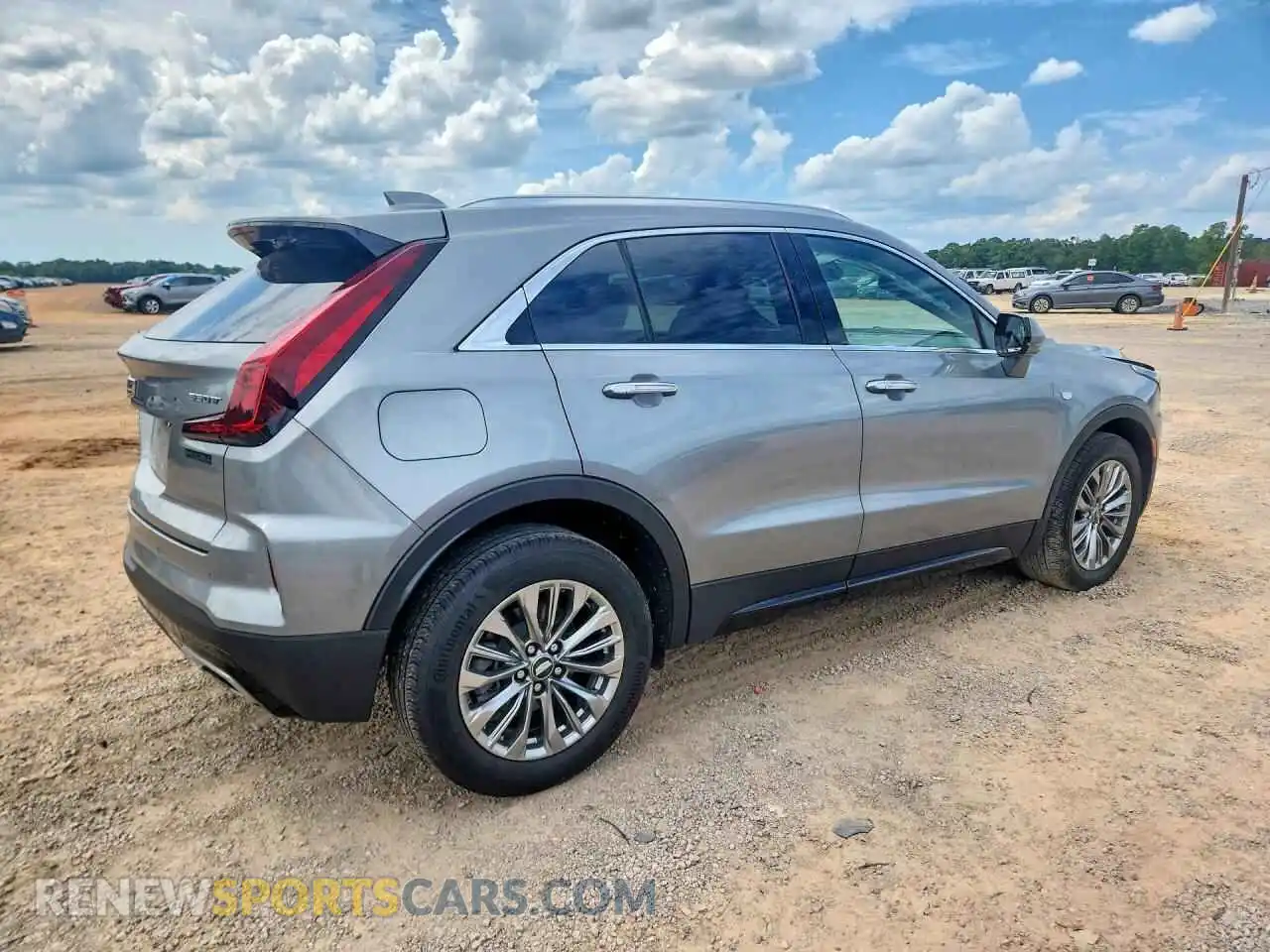 3 Photograph of a damaged car 1GYFZCR49RF139135 CADILLAC XT4 2024