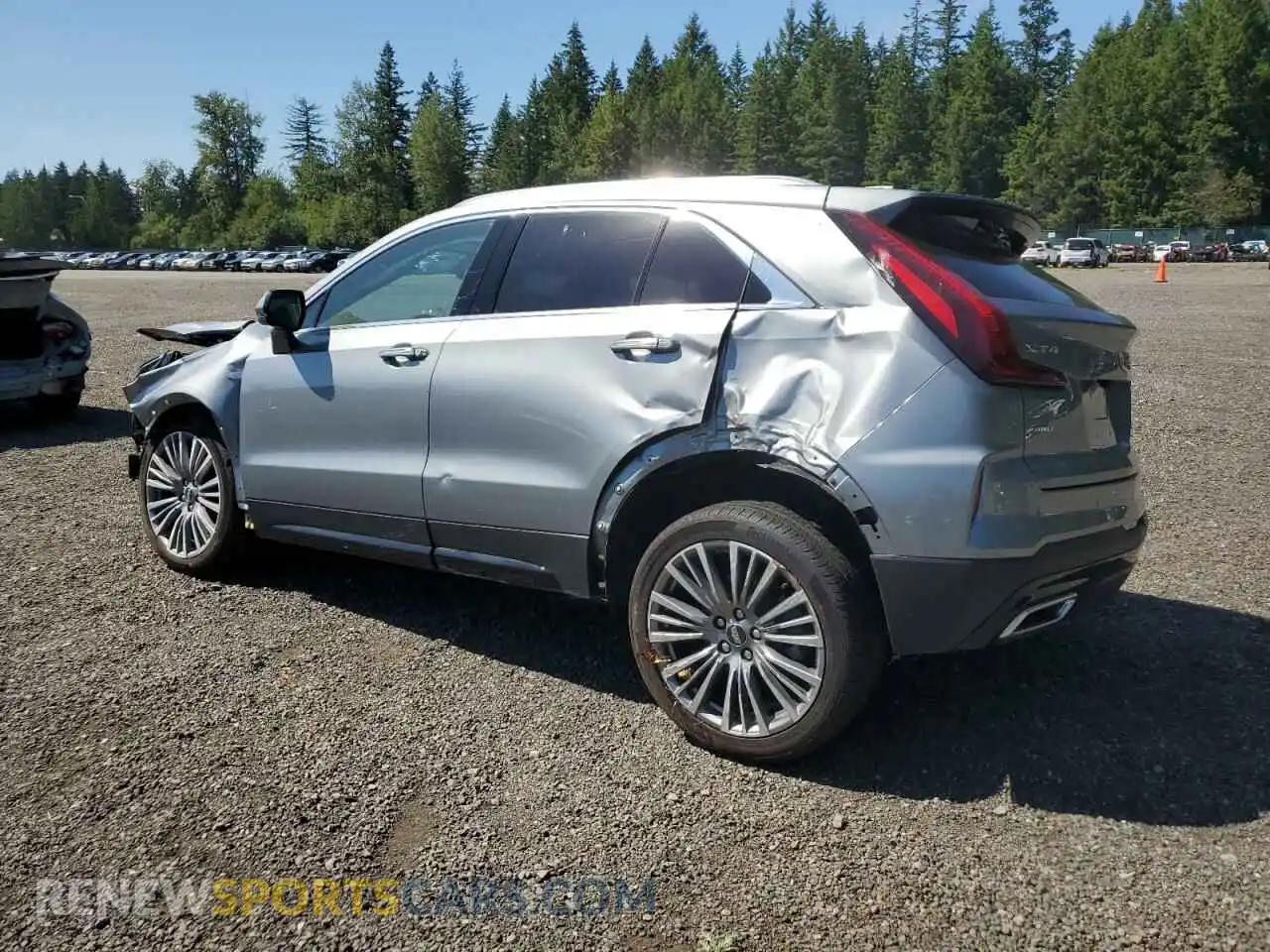 2 Photograph of a damaged car 1GYFZDR40RF199813 CADILLAC XT4 2024