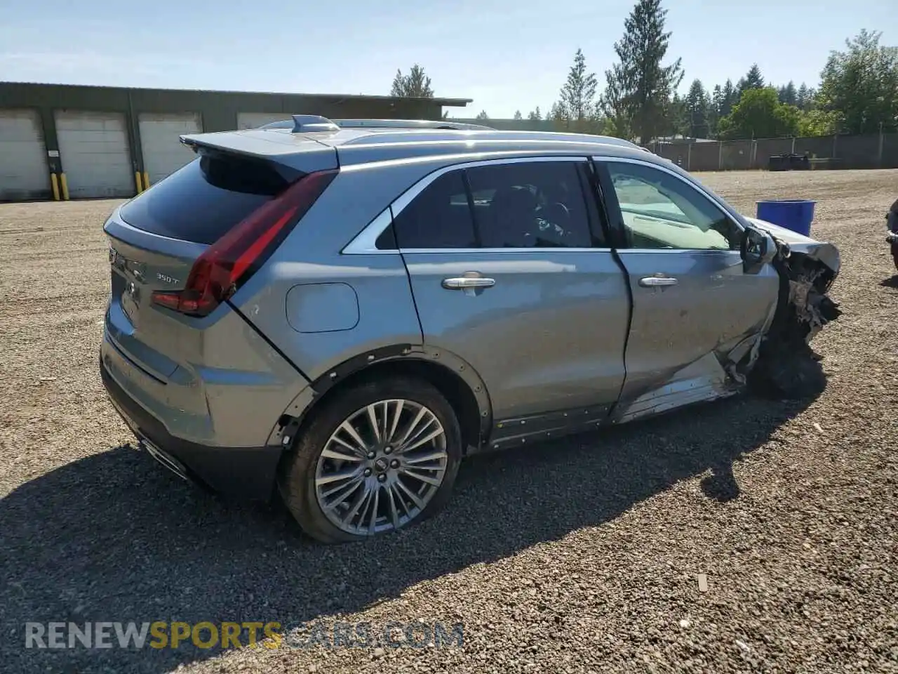 3 Photograph of a damaged car 1GYFZDR40RF199813 CADILLAC XT4 2024