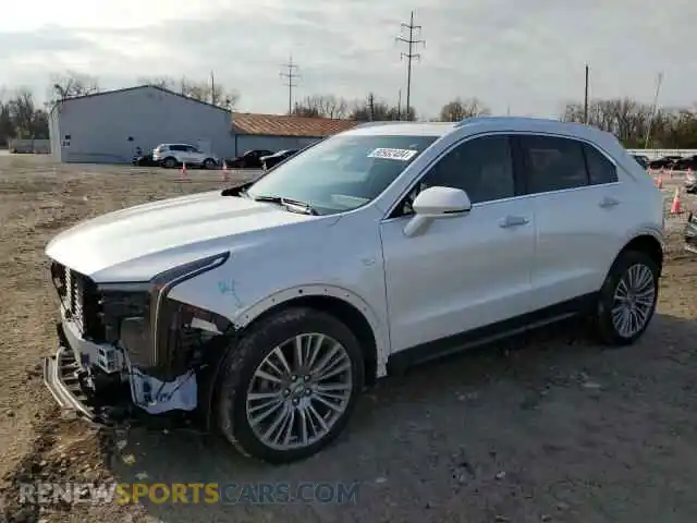 1 Photograph of a damaged car 1GYFZDR40RF225603 CADILLAC XT4 2024