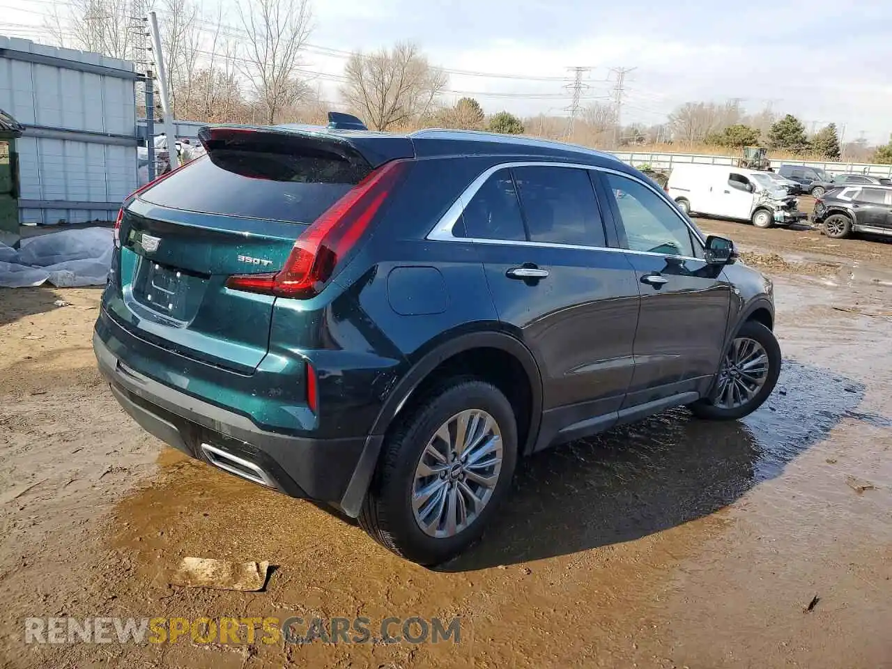 3 Photograph of a damaged car 1GYFZDR41RF122240 CADILLAC XT4 2024