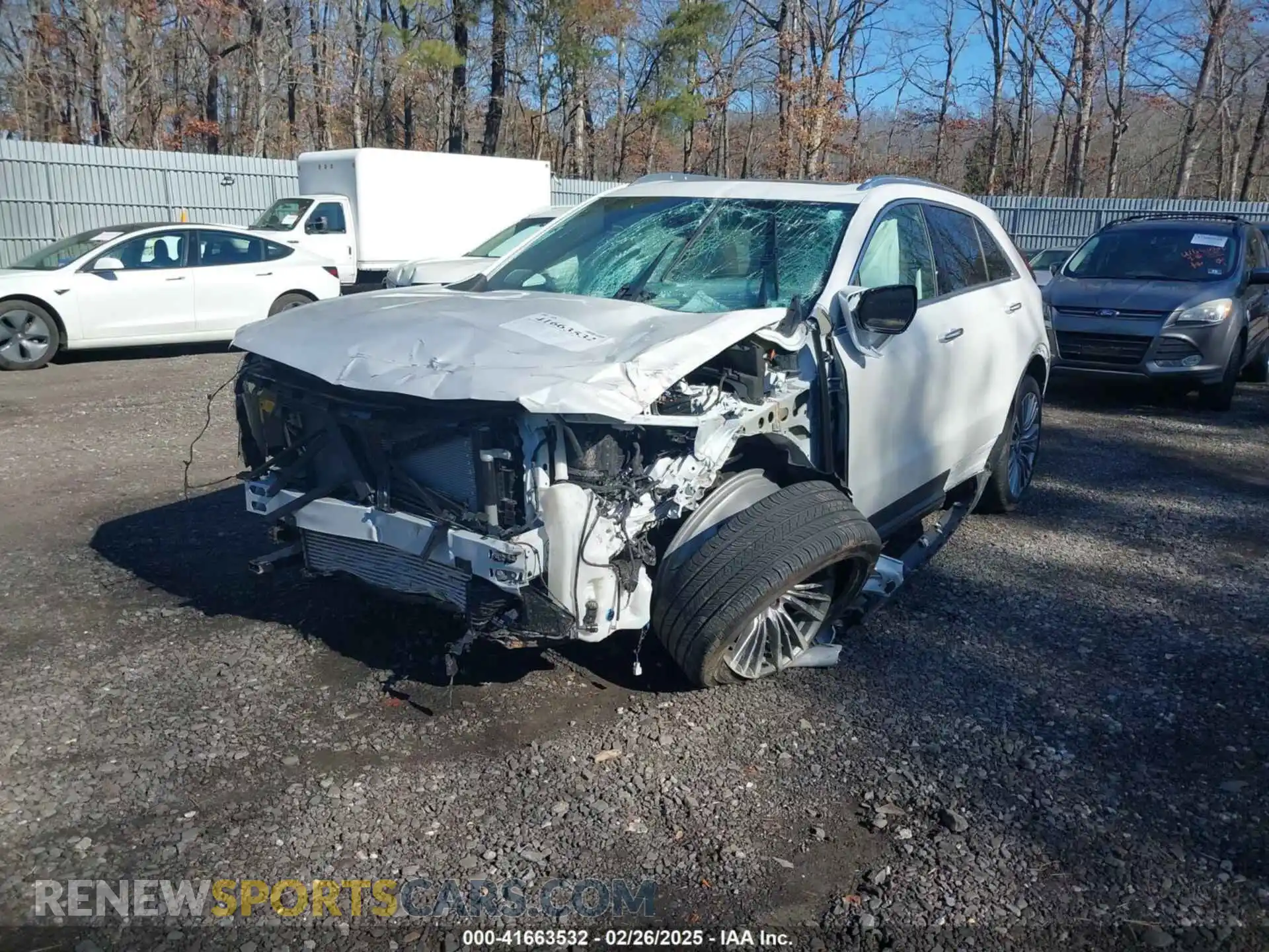 2 Photograph of a damaged car 1GYFZDR41RF206526 CADILLAC XT4 2024
