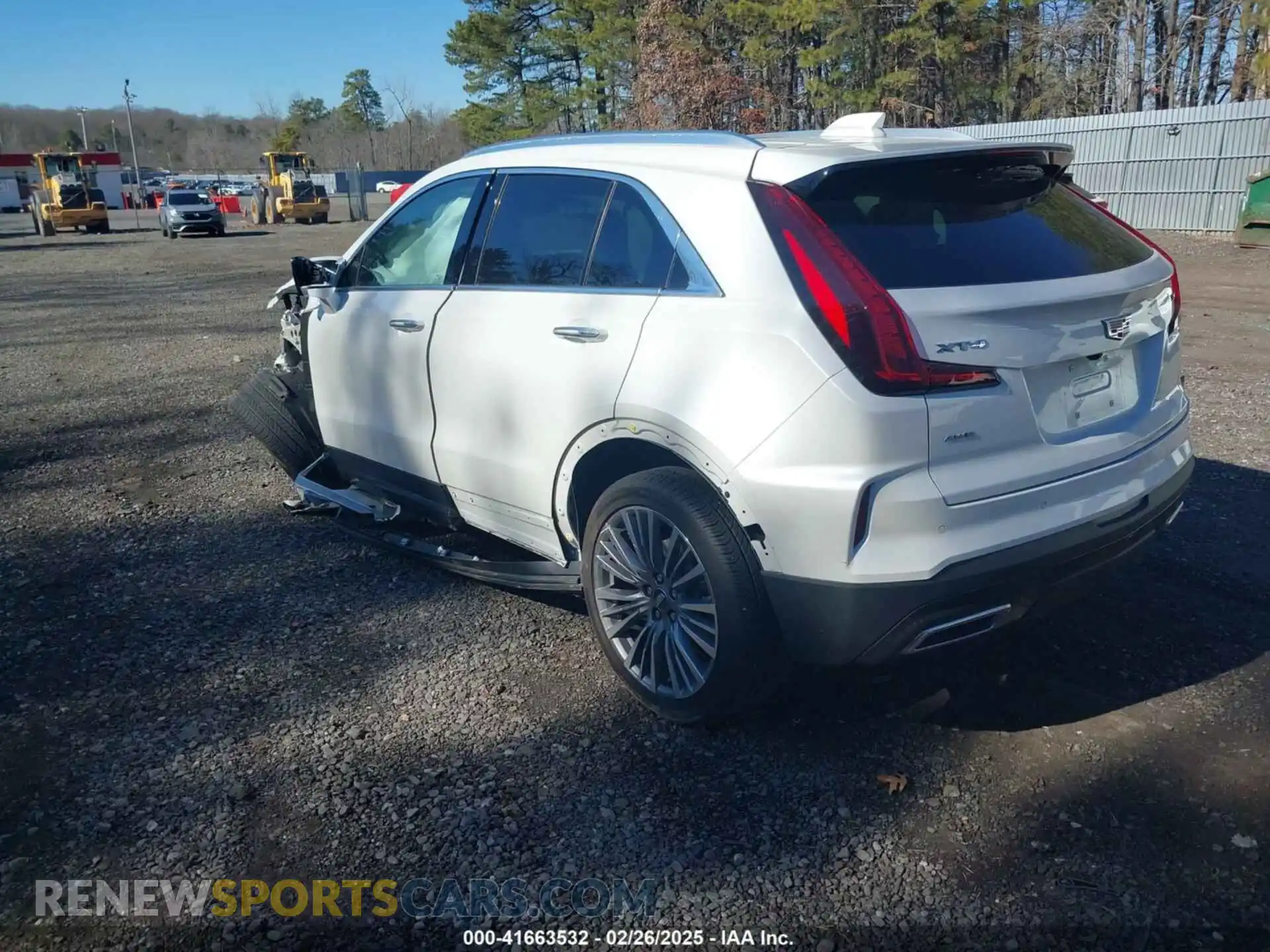 3 Photograph of a damaged car 1GYFZDR41RF206526 CADILLAC XT4 2024