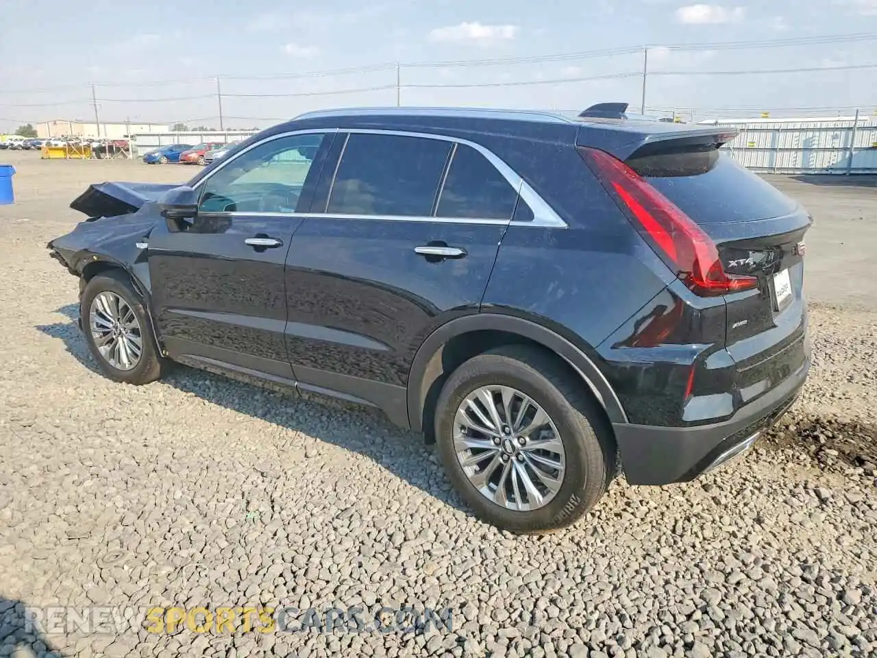 2 Photograph of a damaged car 1GYFZDR42RF182298 CADILLAC XT4 2024