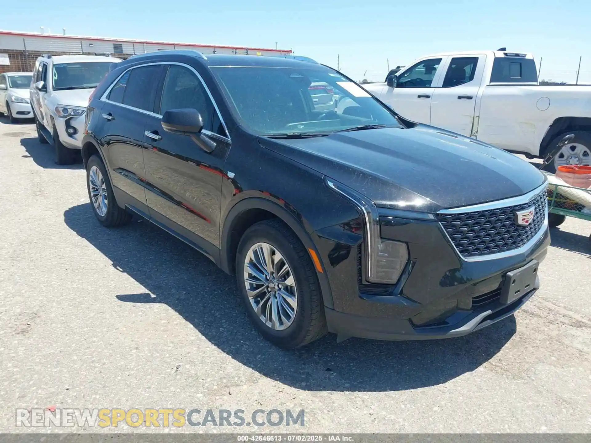 1 Photograph of a damaged car 1GYFZDR44RF144801 CADILLAC XT4 2024