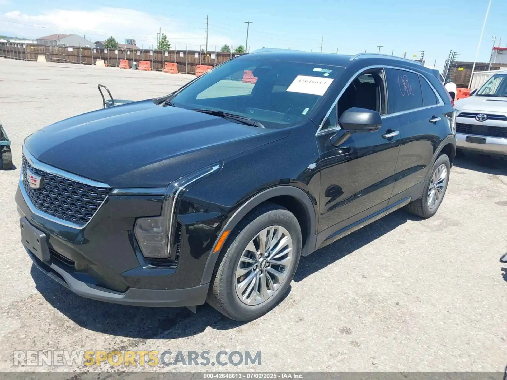 2 Photograph of a damaged car 1GYFZDR44RF144801 CADILLAC XT4 2024