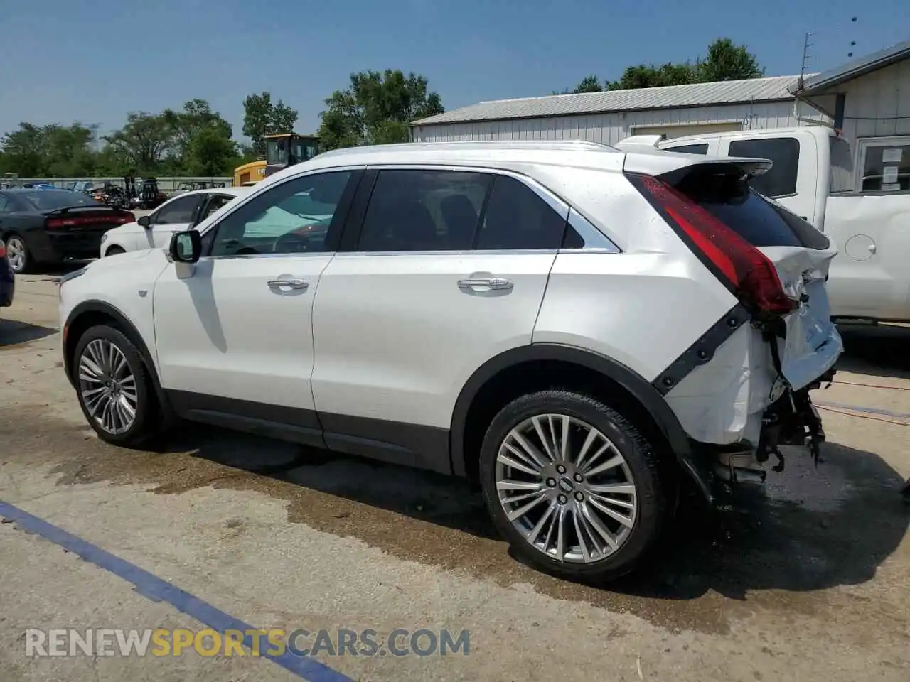 2 Photograph of a damaged car 1GYFZDR45RF159744 CADILLAC XT4 2024