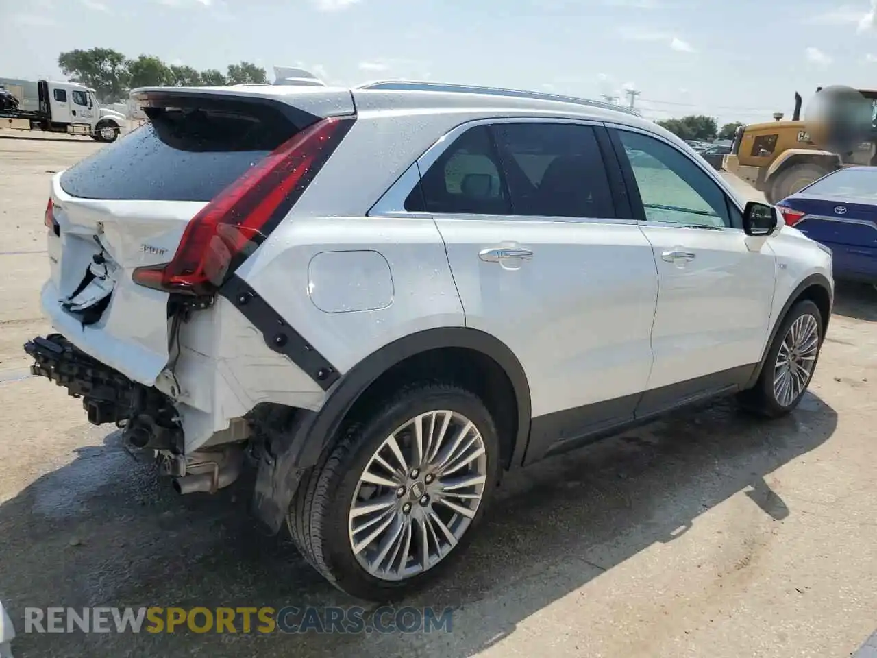 3 Photograph of a damaged car 1GYFZDR45RF159744 CADILLAC XT4 2024