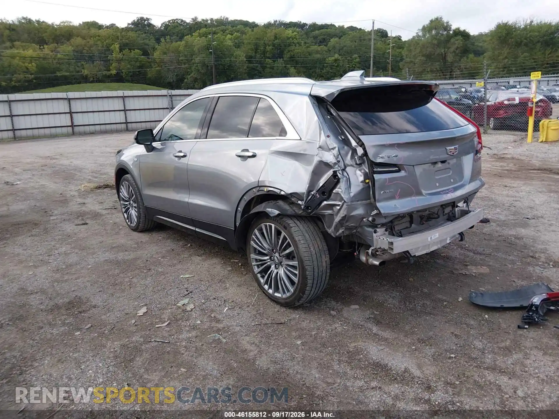3 Photograph of a damaged car 1GYFZDR48RF102809 CADILLAC XT4 2024