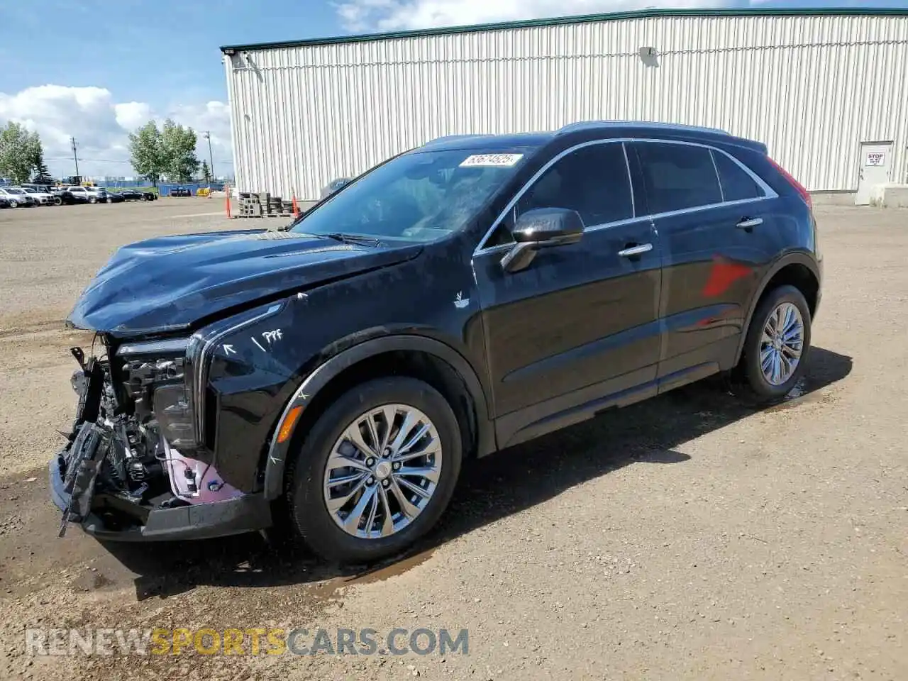 1 Фотография поврежденного автомобиля 1GYFZDR49RF103483 CADILLAC XT4 2024
