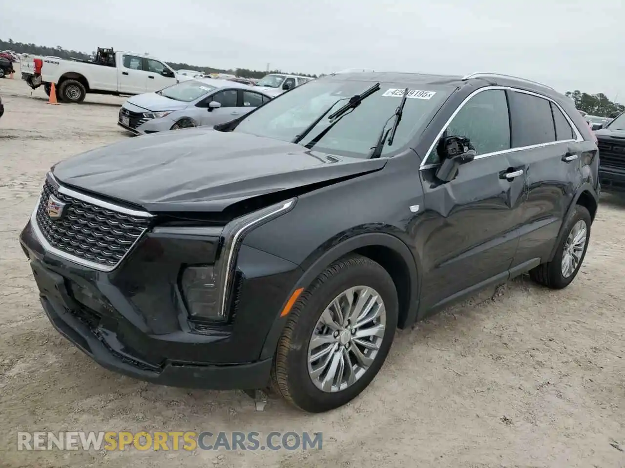 1 Photograph of a damaged car 1GYFZDR49RF112460 CADILLAC XT4 2024
