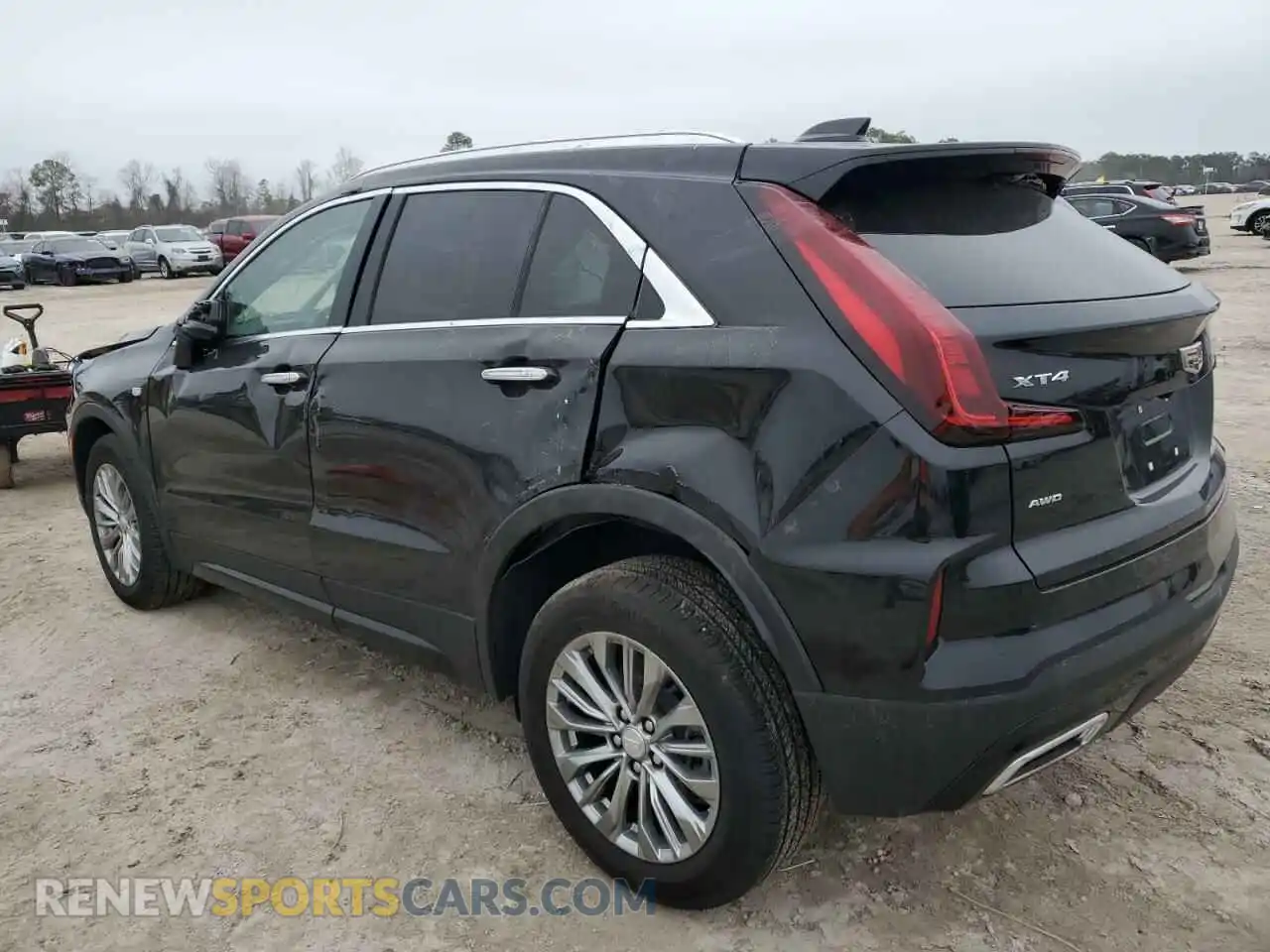 2 Photograph of a damaged car 1GYFZDR49RF112460 CADILLAC XT4 2024