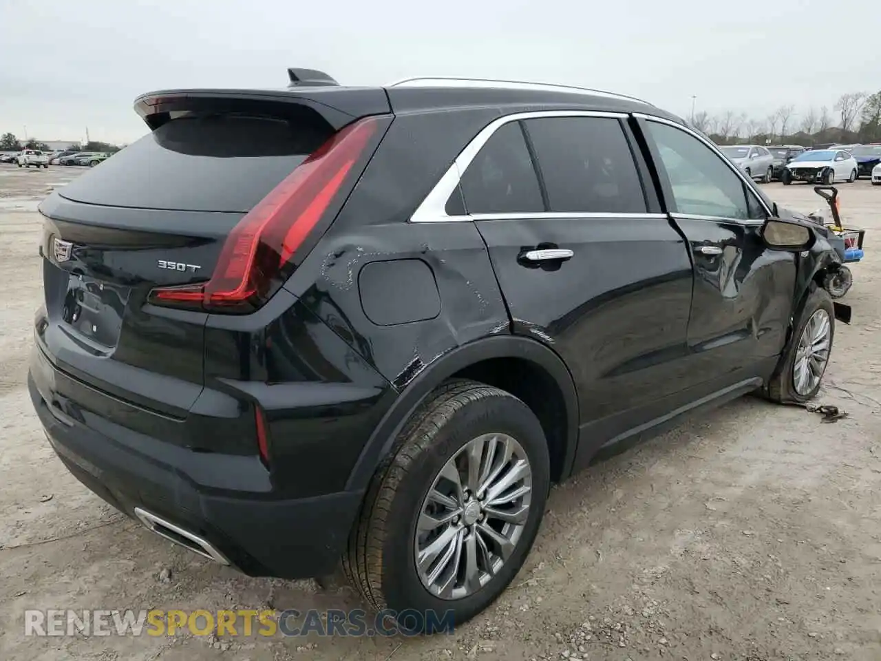 3 Photograph of a damaged car 1GYFZDR49RF112460 CADILLAC XT4 2024