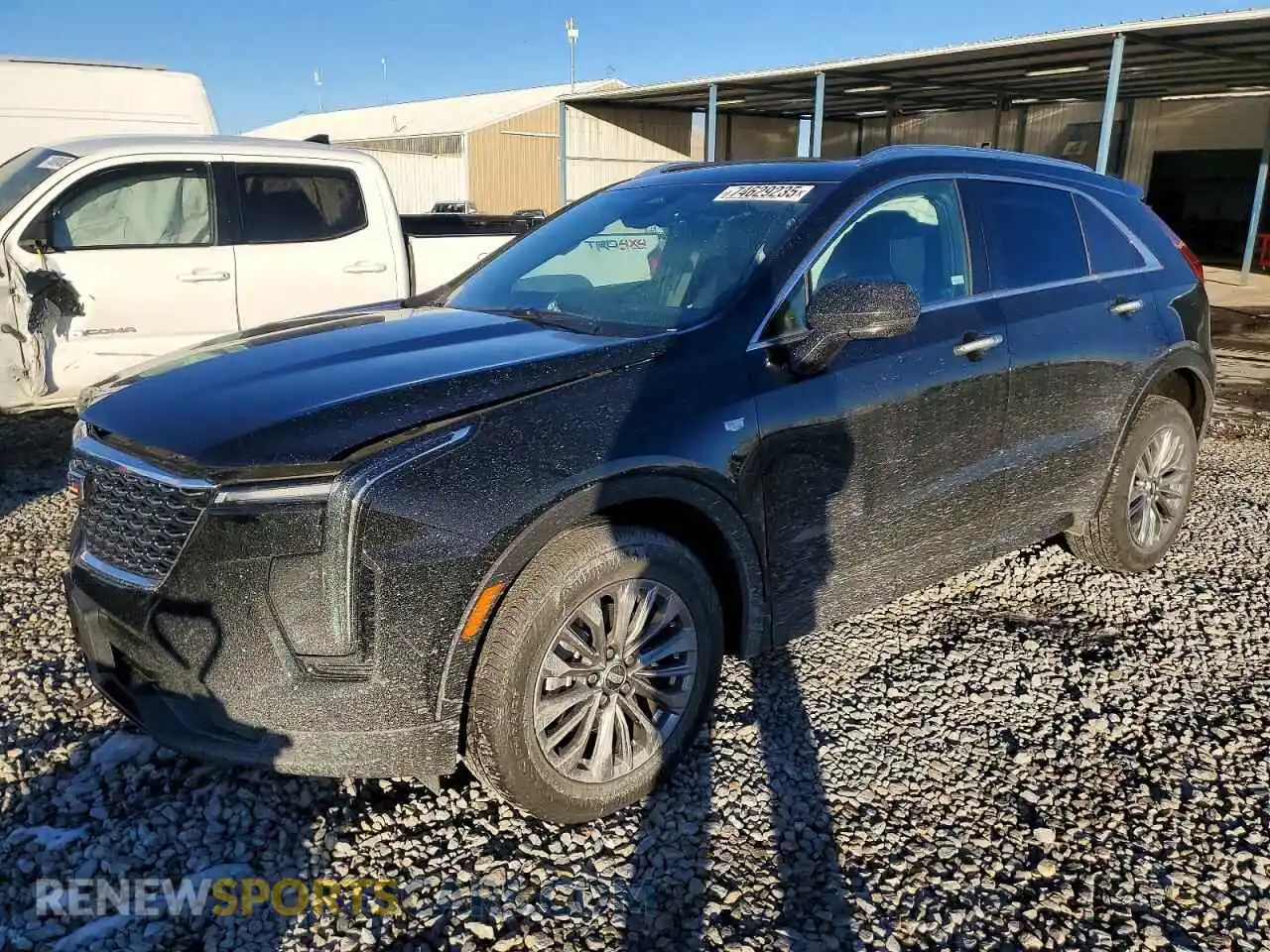 1 Photograph of a damaged car 1GYFZDR49RF181746 CADILLAC XT4 2024
