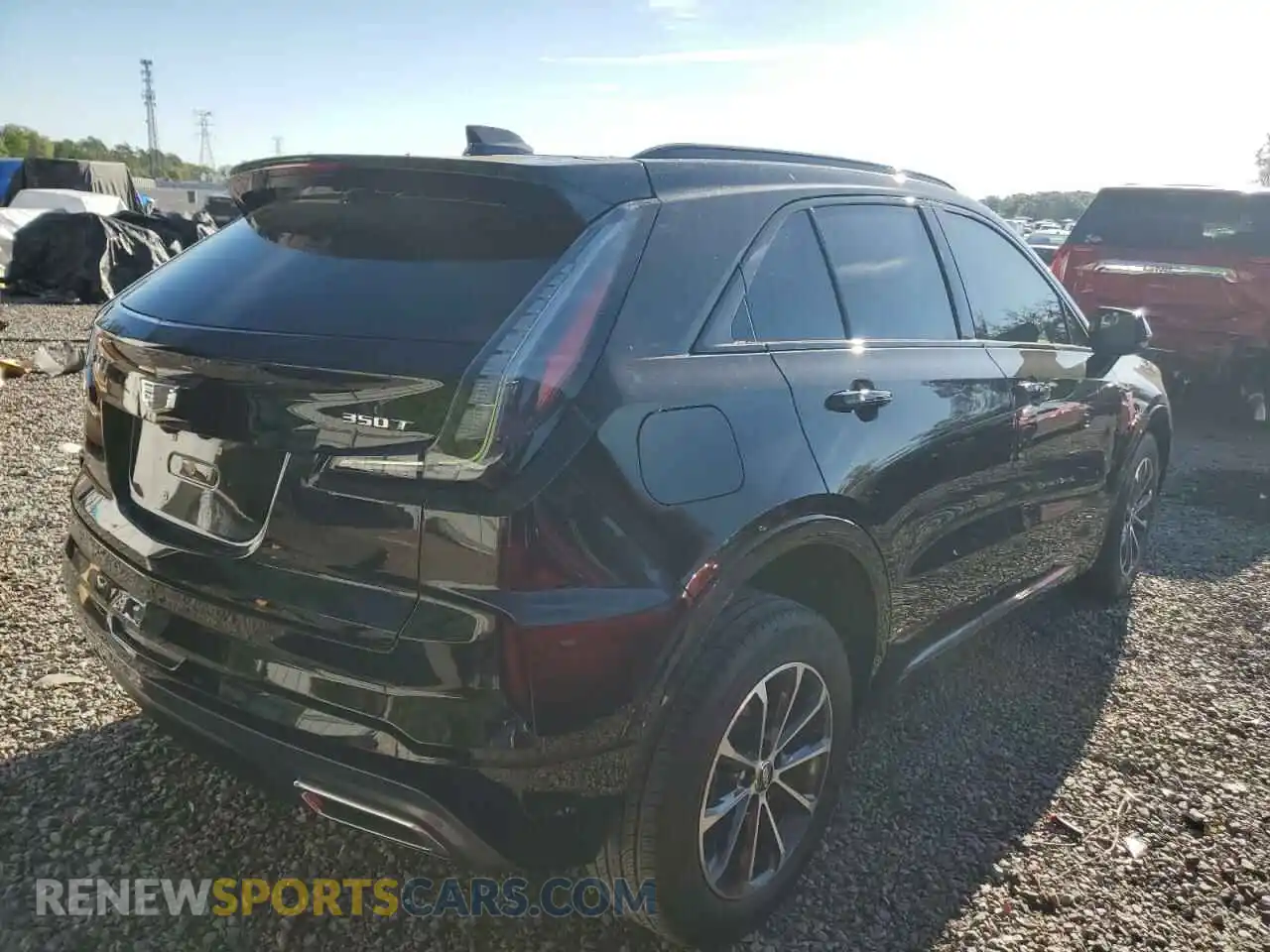 3 Photograph of a damaged car 1GYFZER42RF123404 CADILLAC XT4 2024