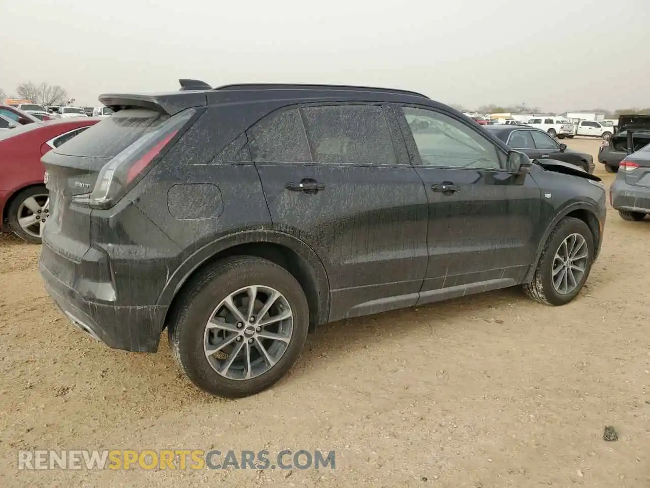 3 fotografías del automóvil dañado 1GYFZER46RF100076 CADILLAC XT4 2024