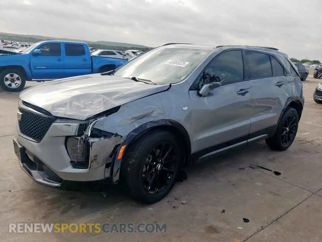 1 Фотография поврежденного автомобиля 1GYFZER47RF217570 CADILLAC XT4 2024