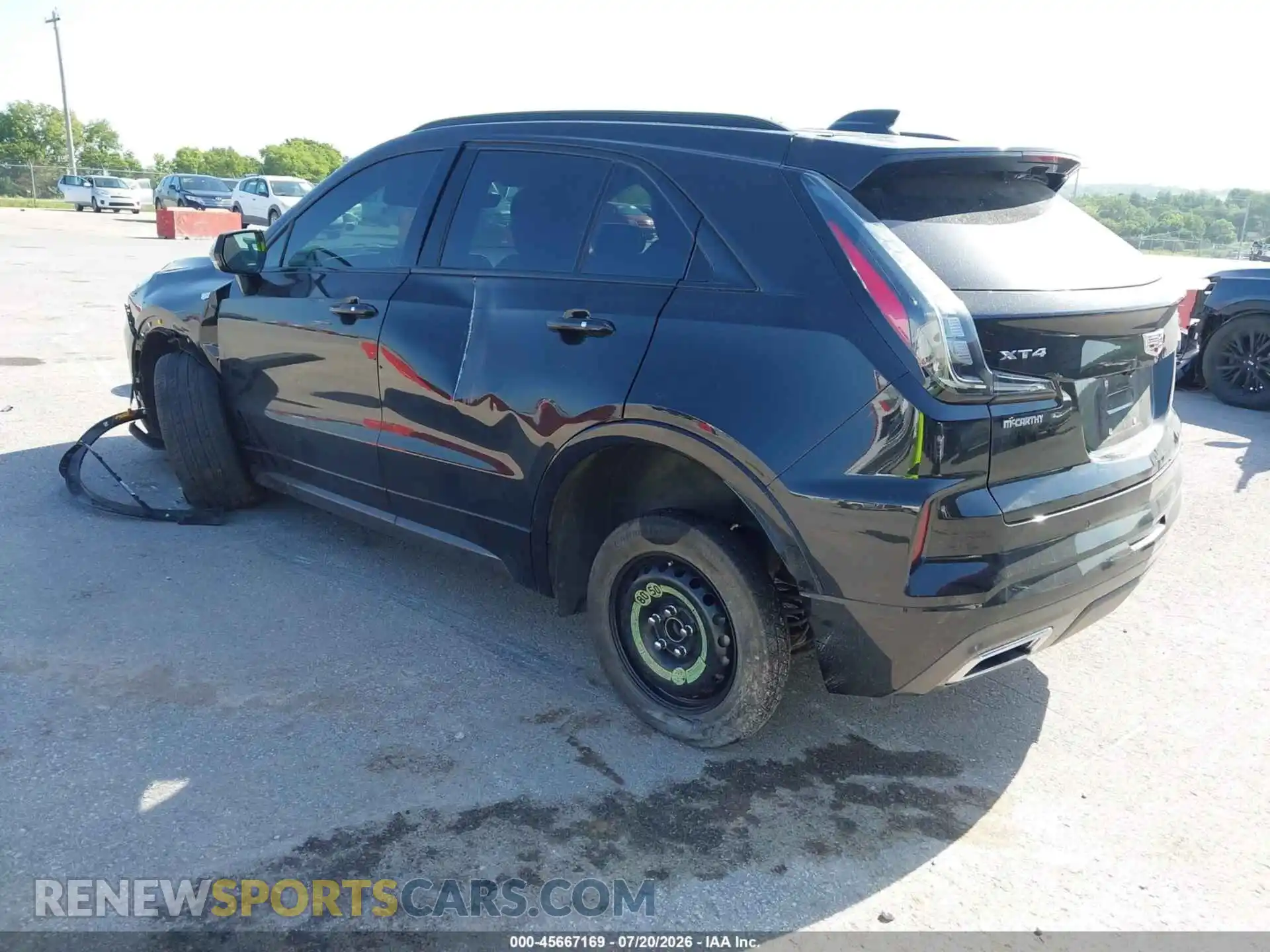 3 Photograph of a damaged car 1GYFZER48RF113783 CADILLAC XT4 2024