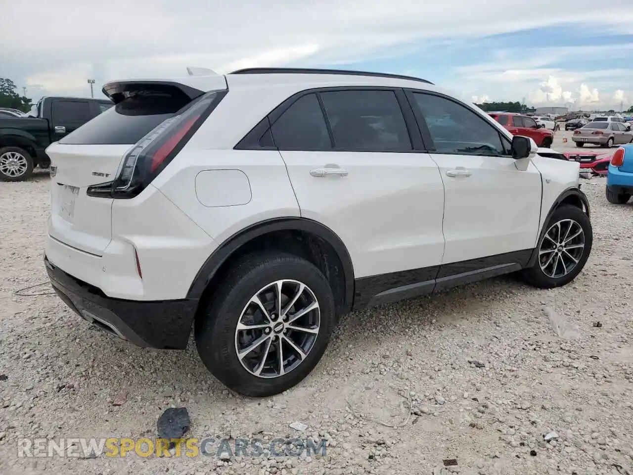 3 Photograph of a damaged car 1GYFZER49RF169392 CADILLAC XT4 2024