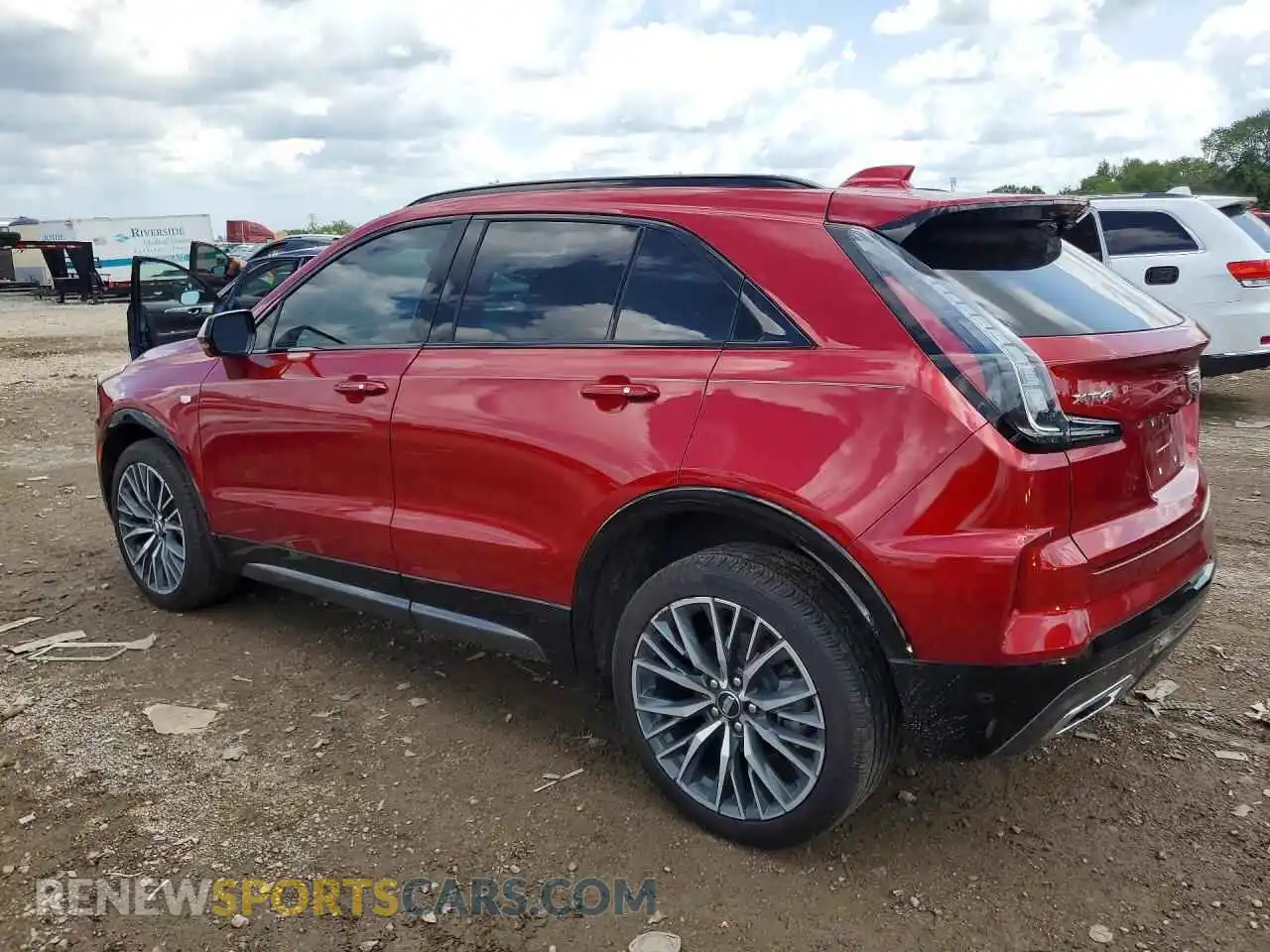 2 Photograph of a damaged car 1GYFZER4XRF140385 CADILLAC XT4 2024