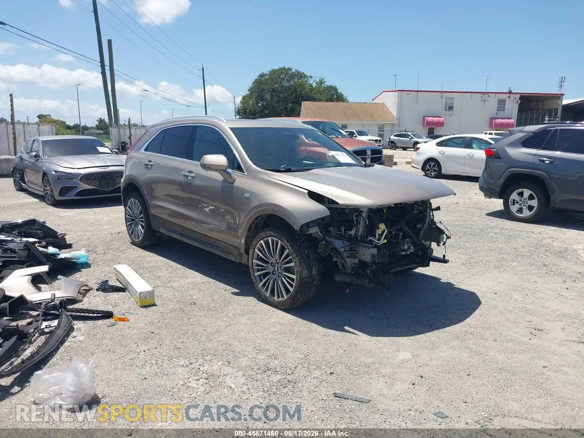 1 Фотография поврежденного автомобиля 1GYFZCR40SF126876 CADILLAC XT4 2025