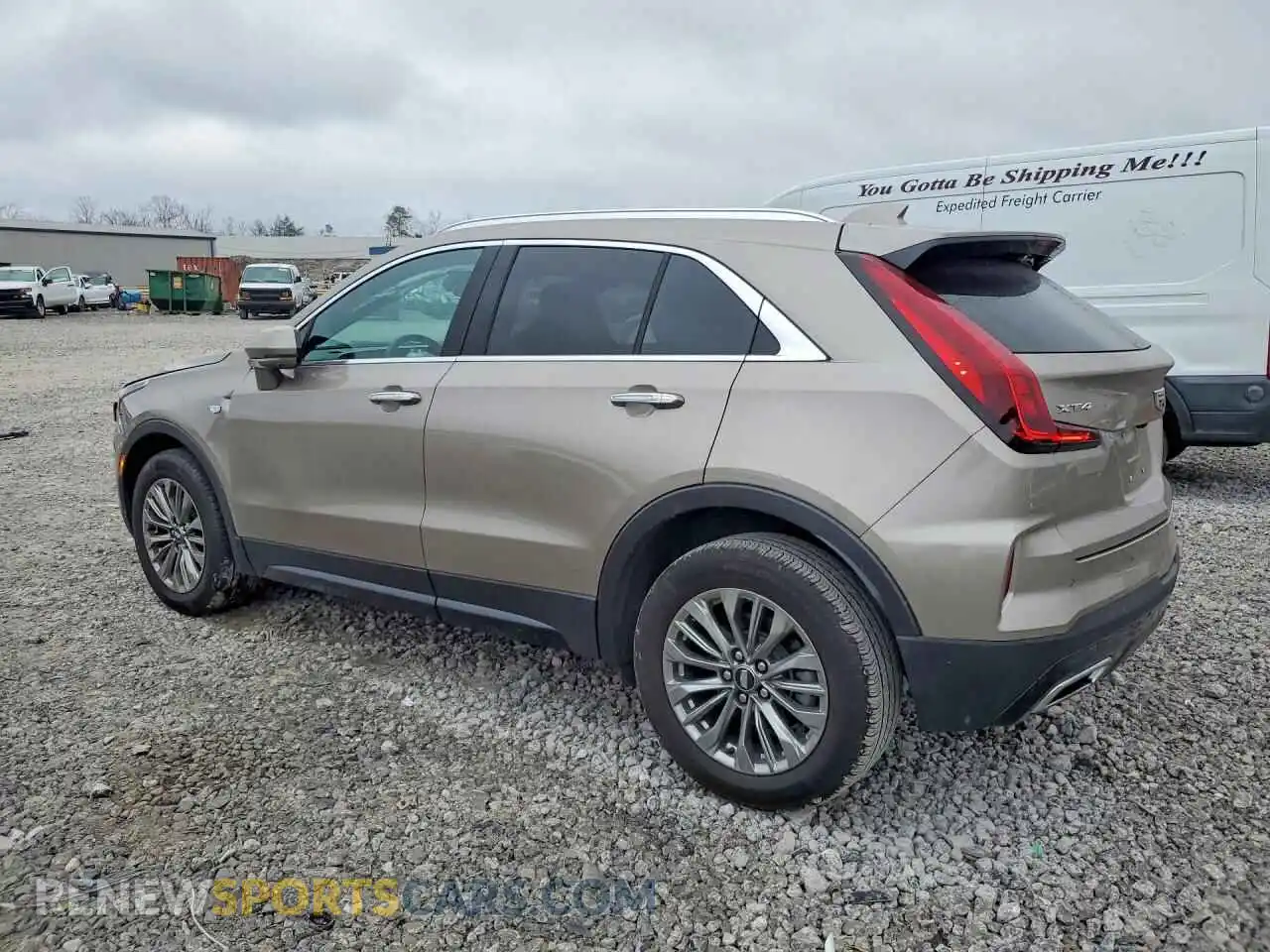 2 Photograph of a damaged car 1GYFZCR40SF131463 CADILLAC XT4 2025