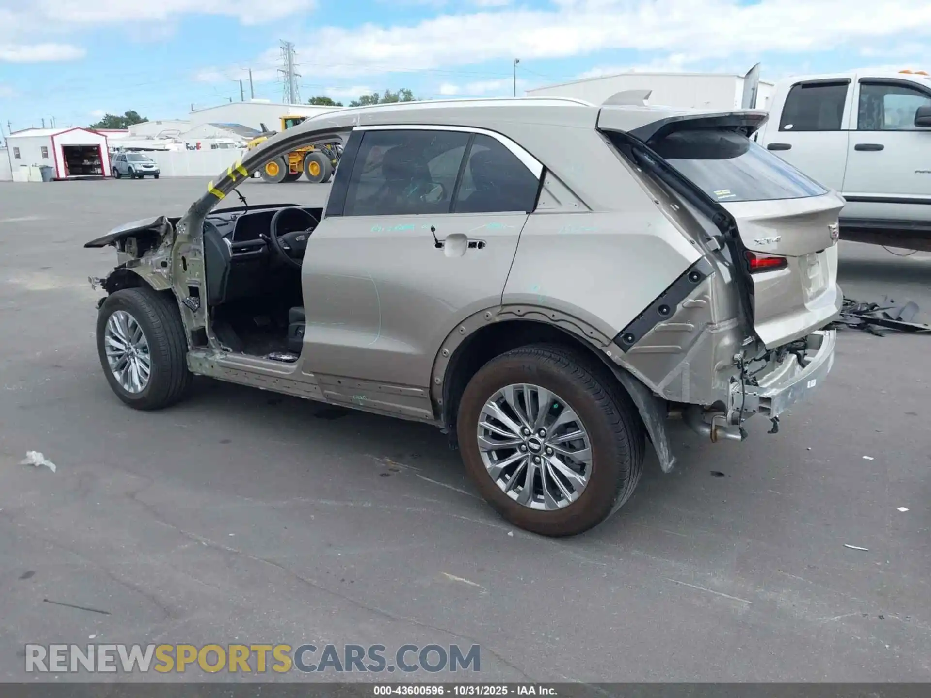 3 Photograph of a damaged car 1GYFZCR43SF104340 CADILLAC XT4 2025