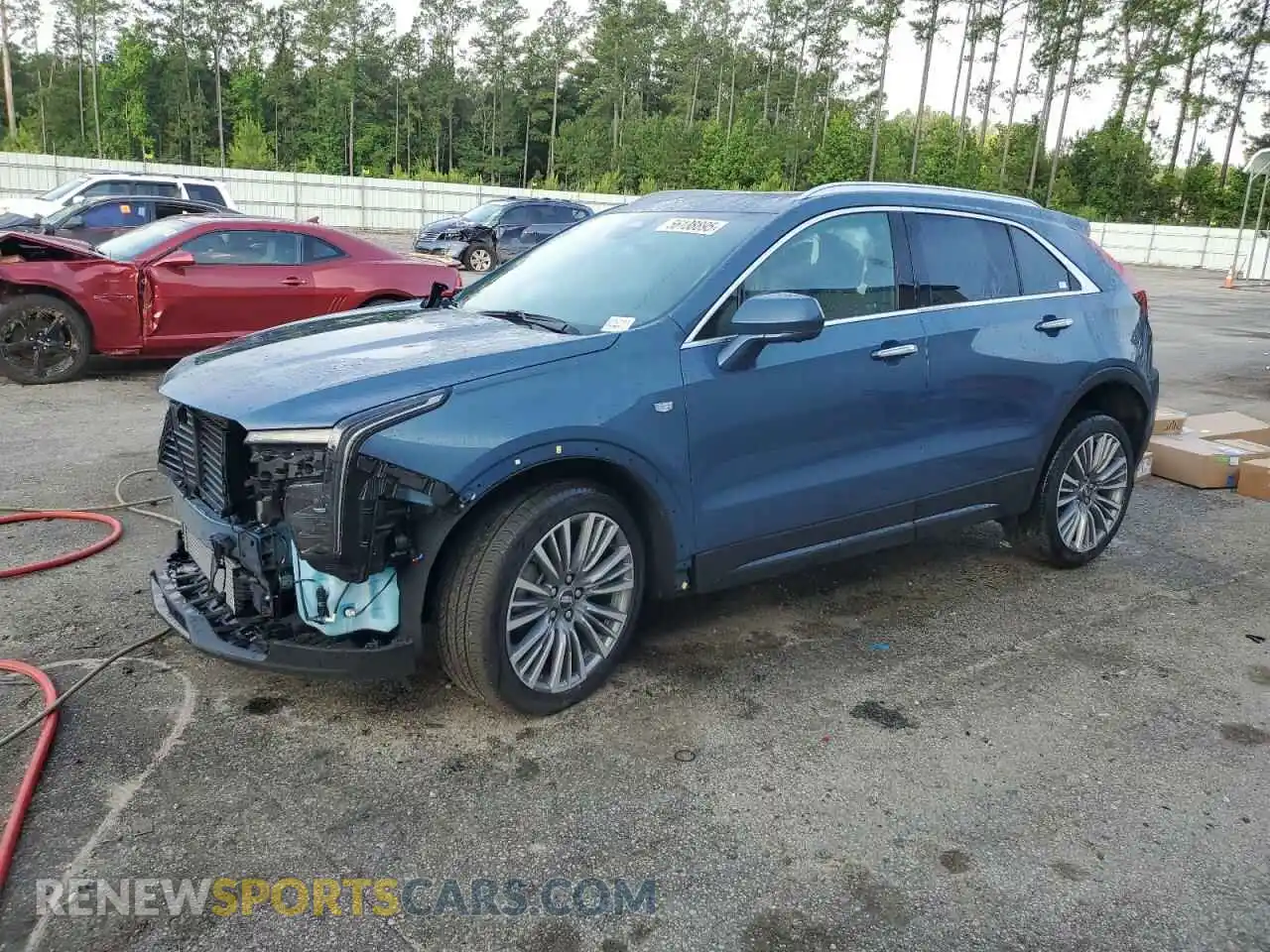 1 Фотография поврежденного автомобиля 1GYFZCR47SF150673 CADILLAC XT4 2025