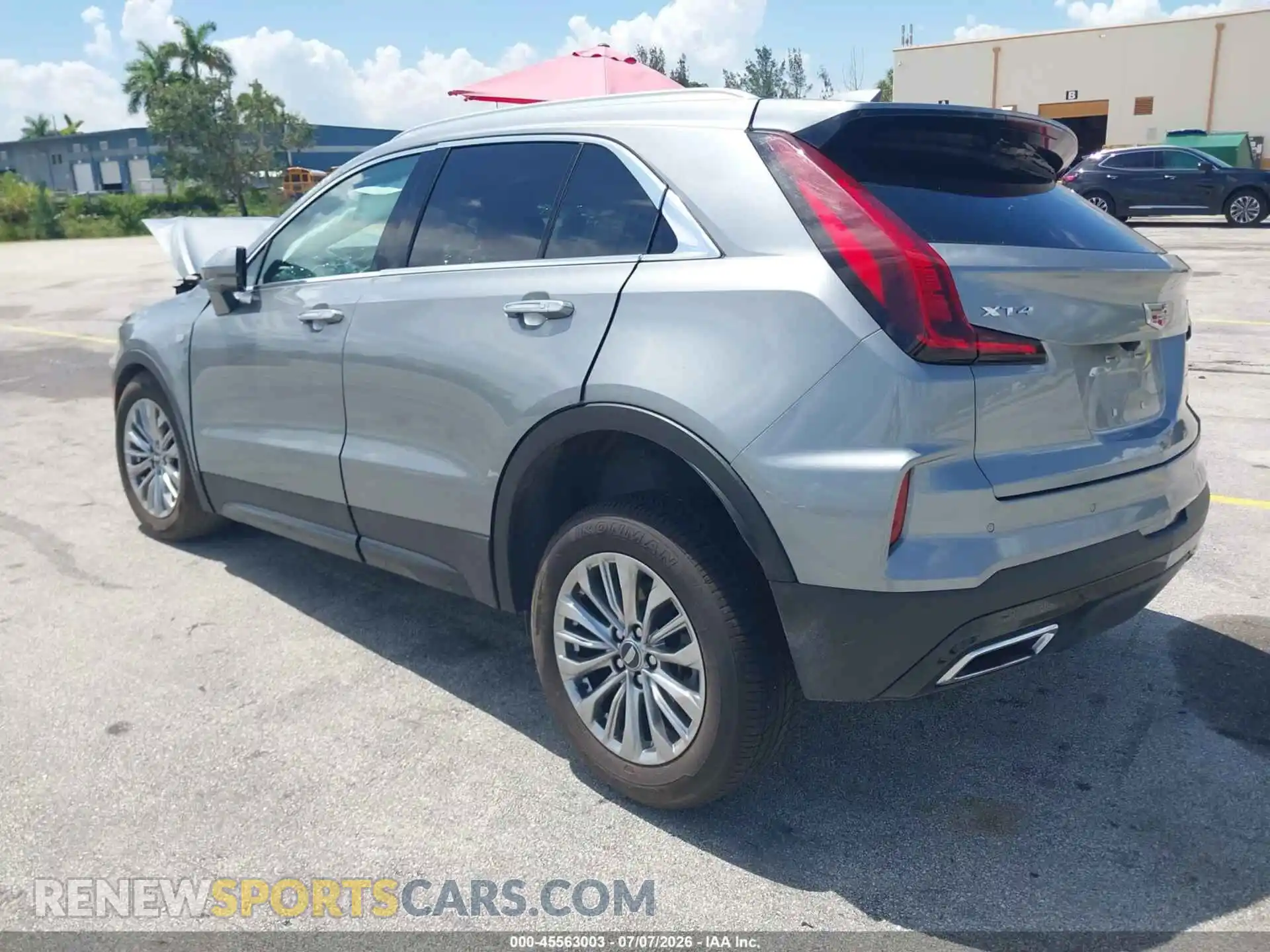 2 Photograph of a damaged car 1GYFZCR49SF117108 CADILLAC XT4 2025