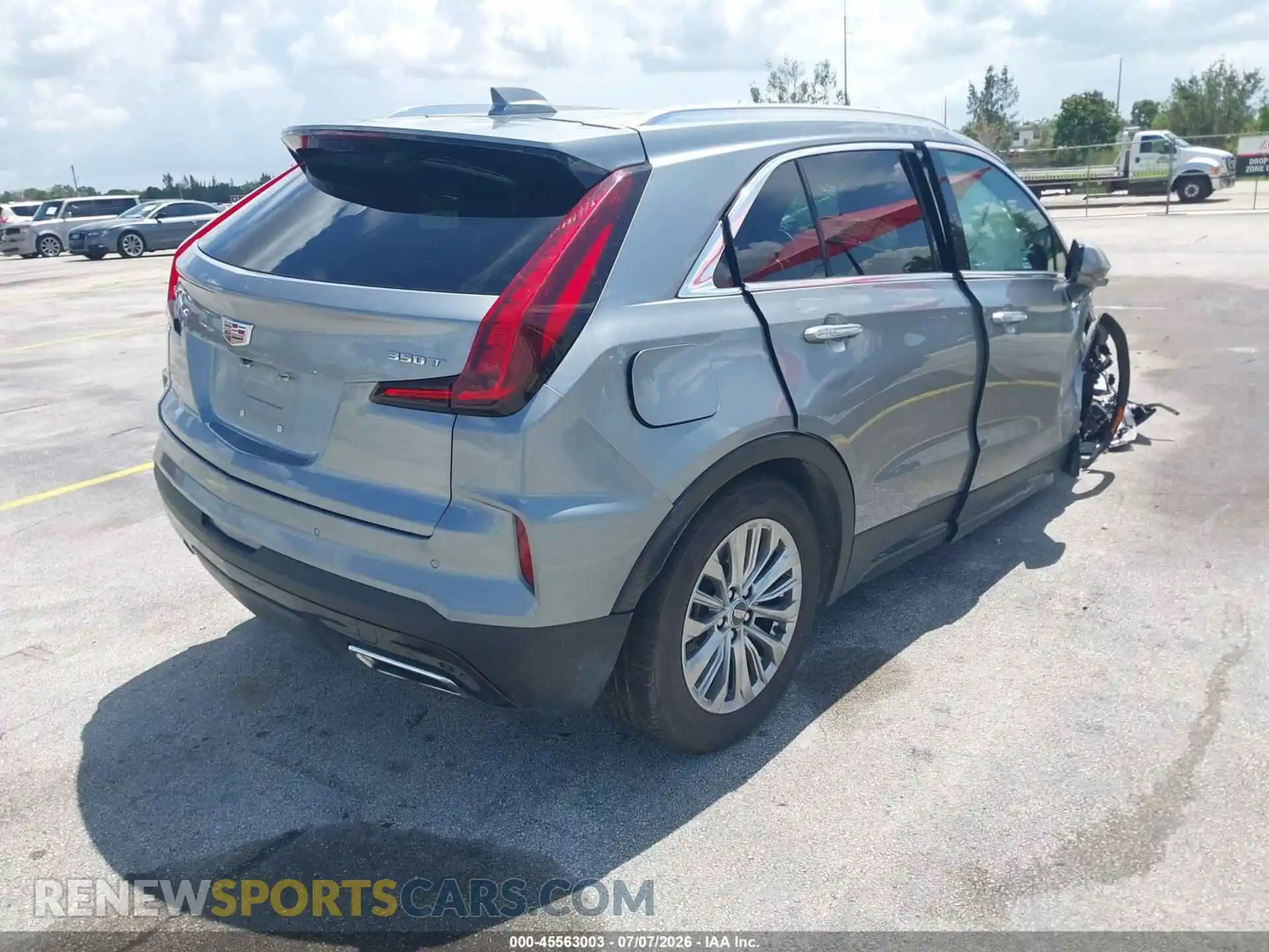 3 Photograph of a damaged car 1GYFZCR49SF117108 CADILLAC XT4 2025