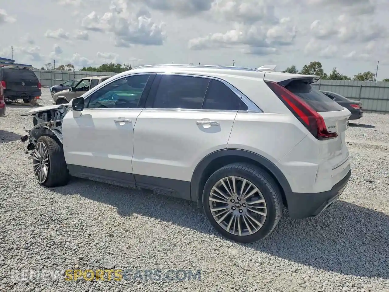 2 Photograph of a damaged car 1GYFZCR49SF161254 CADILLAC XT4 2025