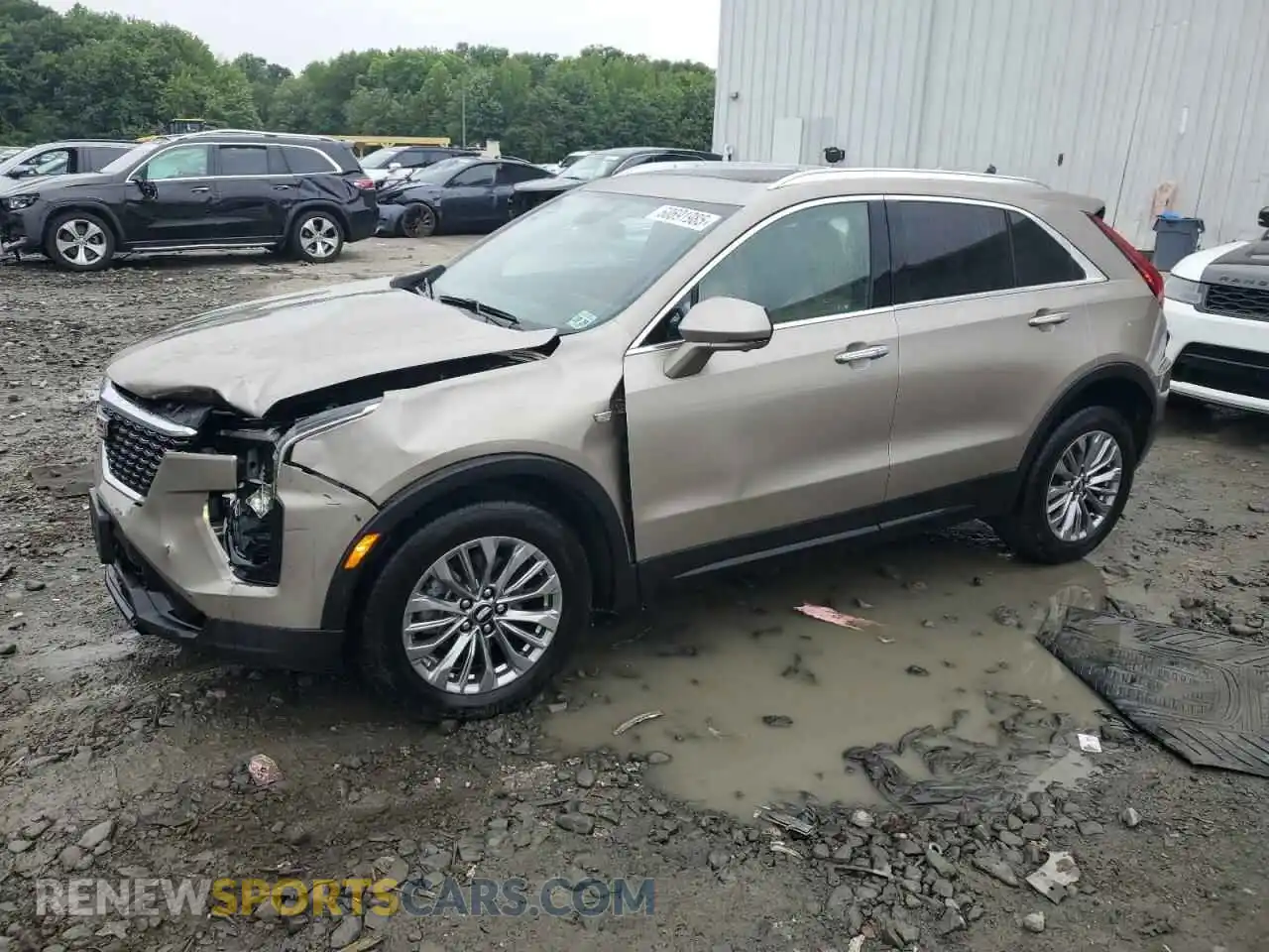 1 Фотография поврежденного автомобиля 1GYFZDR40SF119500 CADILLAC XT4 2025