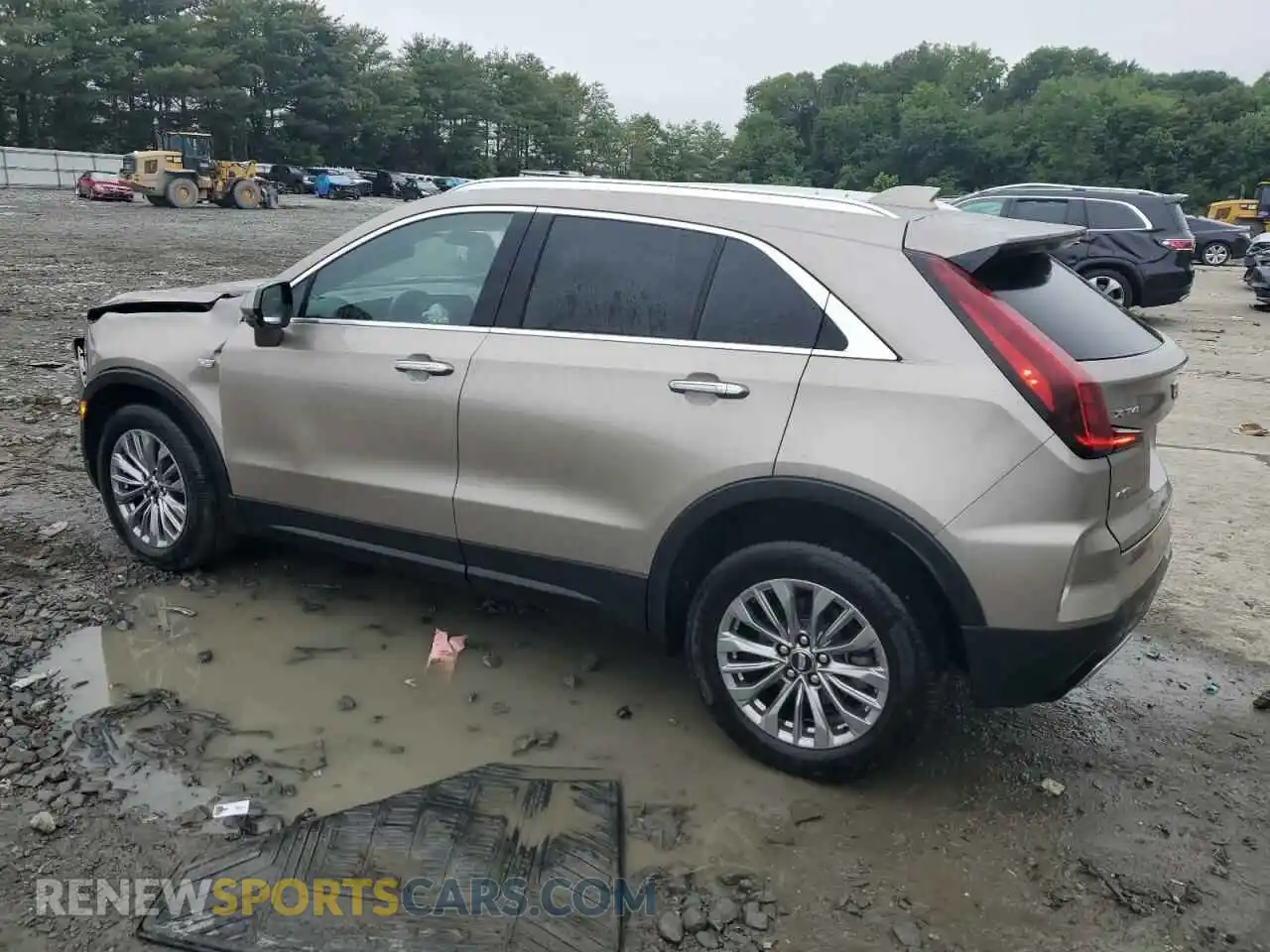 2 Фотография поврежденного автомобиля 1GYFZDR40SF119500 CADILLAC XT4 2025