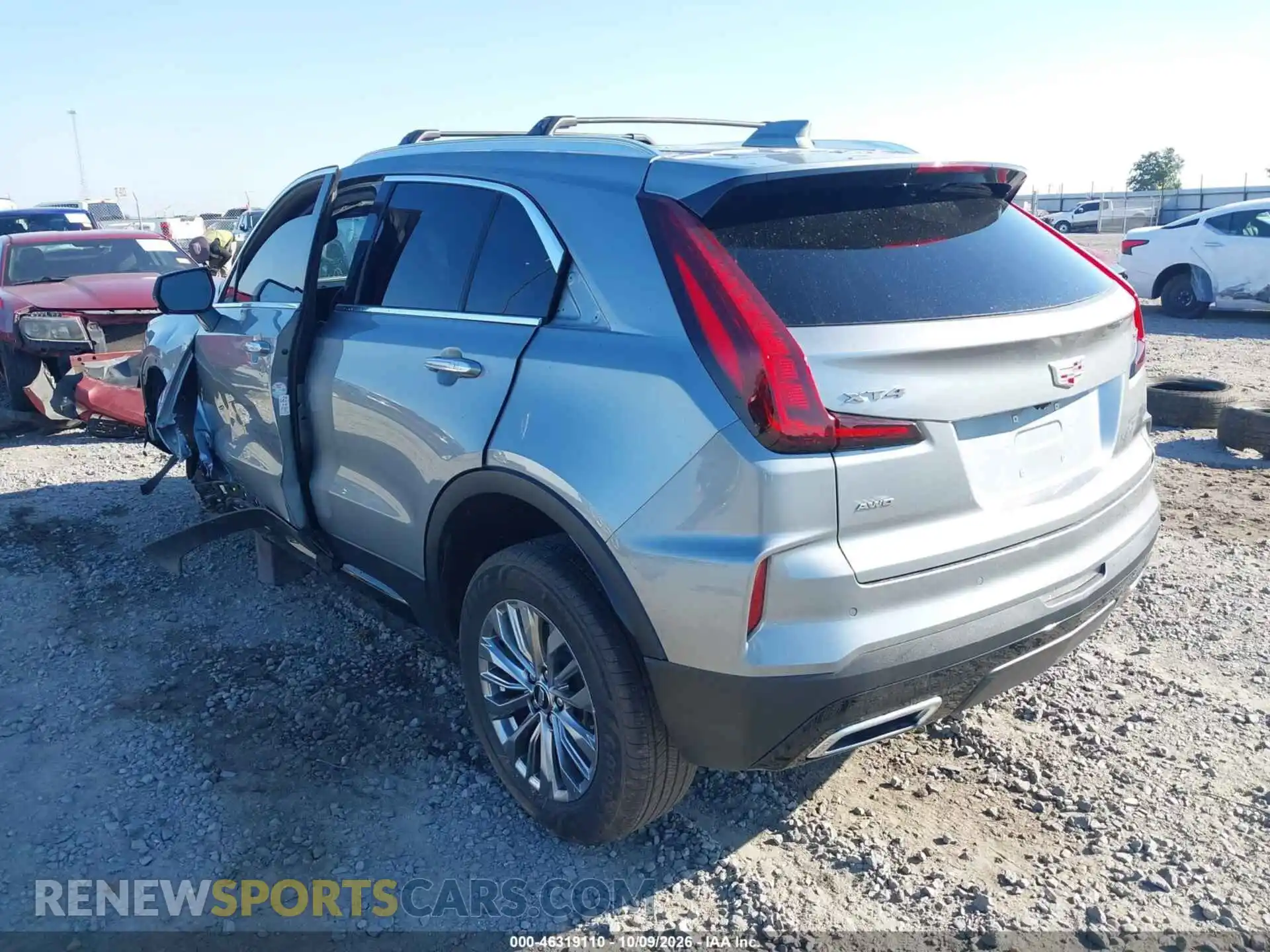 3 Photograph of a damaged car 1GYFZDR42SF157861 CADILLAC XT4 2025