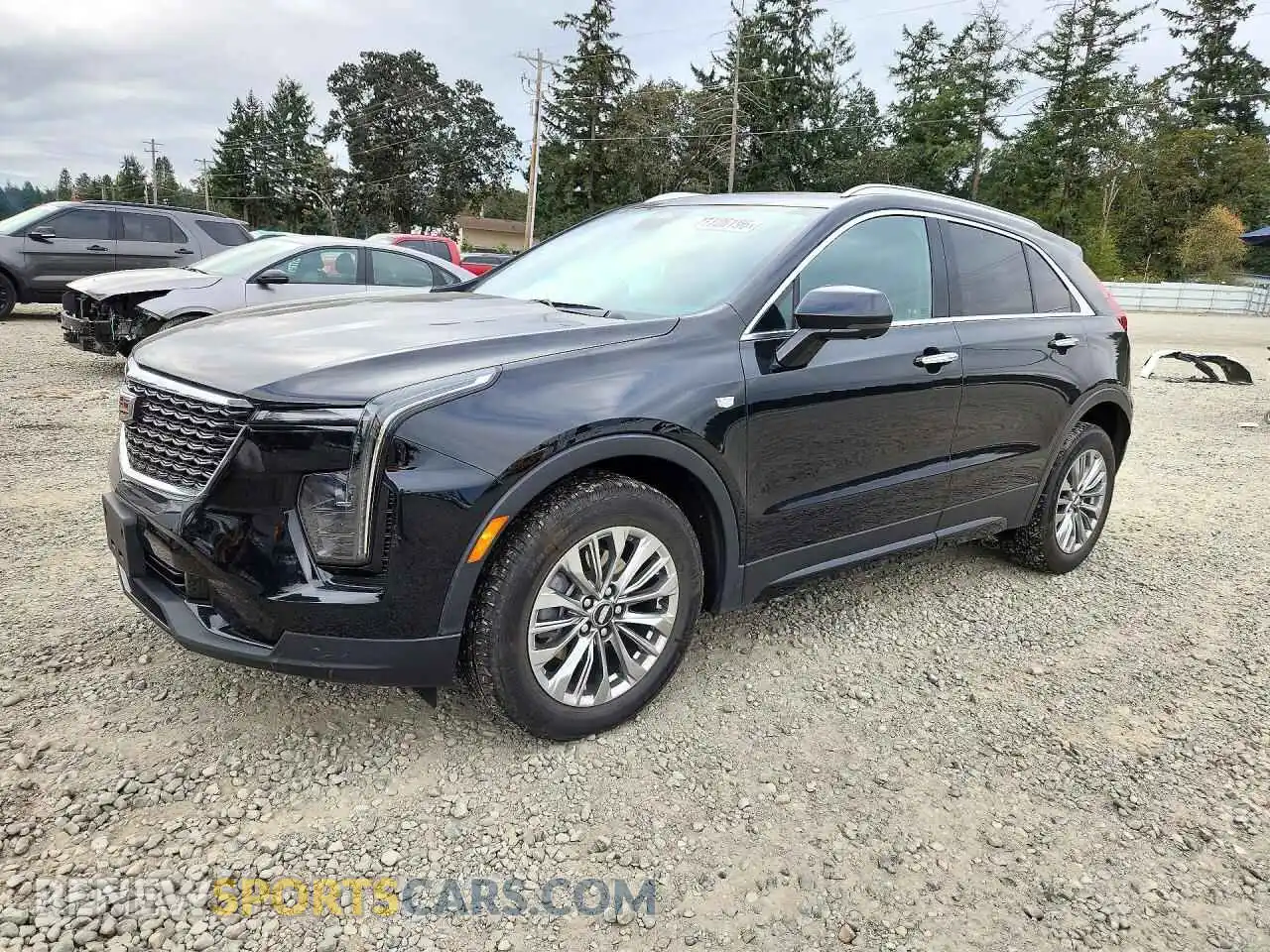 1 fotografías del automóvil dañado 1GYFZDR44SF132251 CADILLAC XT4 2025
