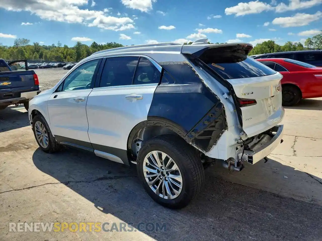 2 Photograph of a damaged car 1GYFZDR48SF125321 CADILLAC XT4 2025