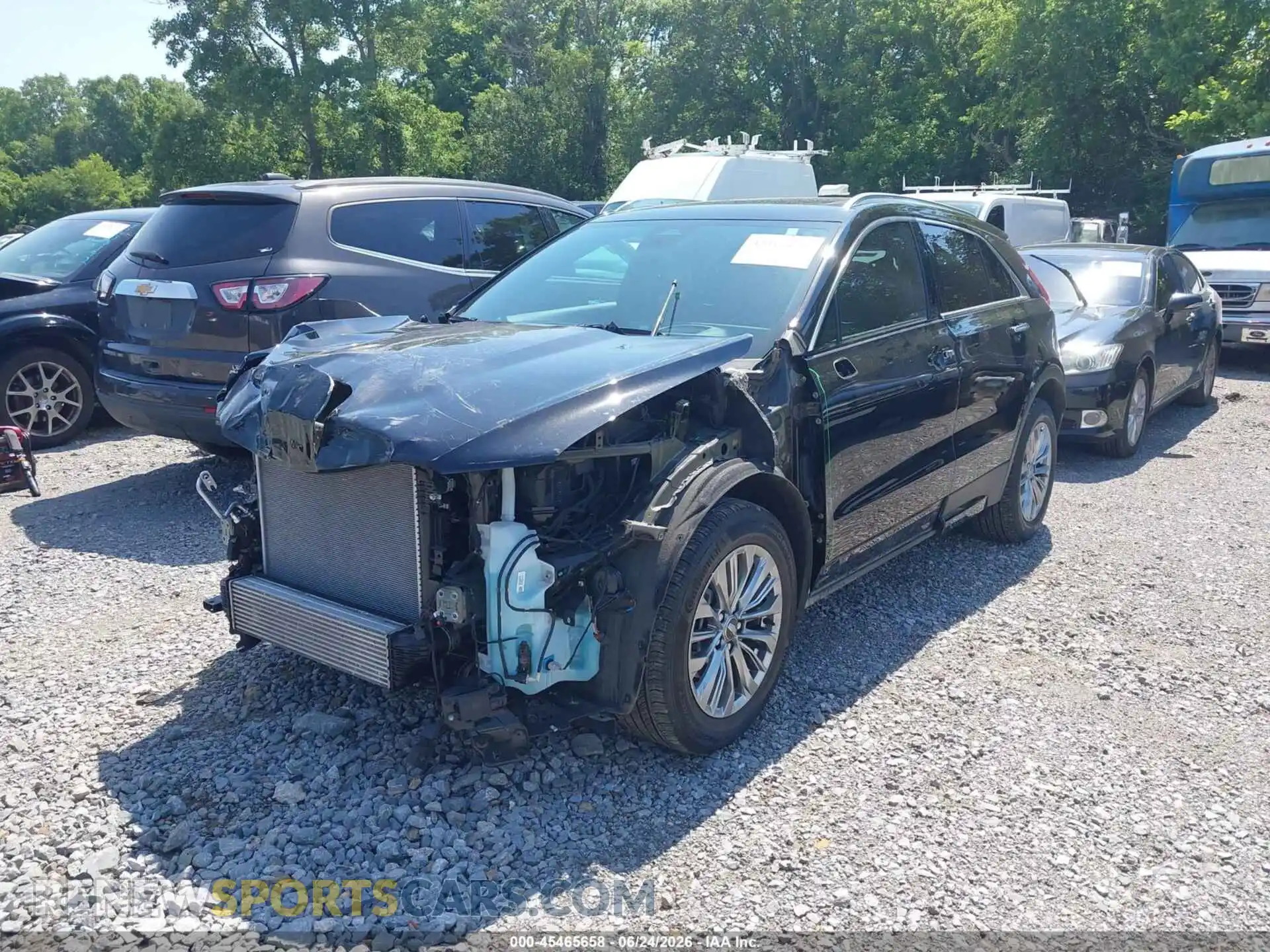 2 Фотография поврежденного автомобиля 1GYFZDR48SF130843 CADILLAC XT4 2025