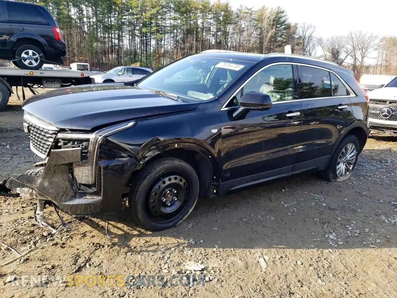 1 fotografías del automóvil dañado 1GYFZDR49SF152494 CADILLAC XT4 2025