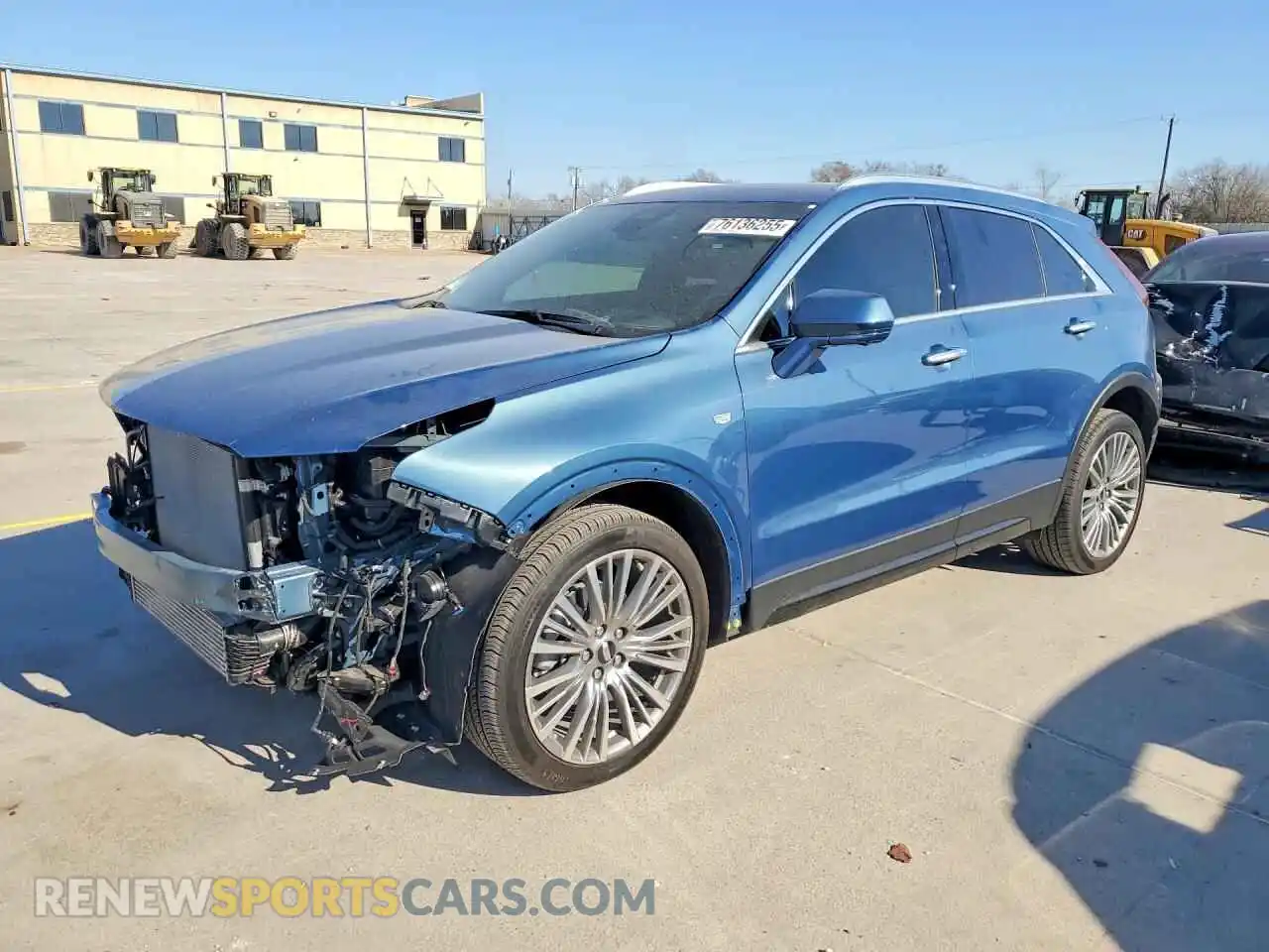 1 Фотография поврежденного автомобиля 1GYFZDR4XSF154223 CADILLAC XT4 2025