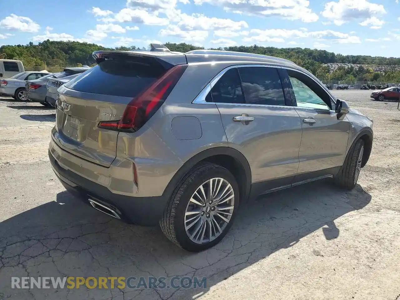 3 Photograph of a damaged car 1GYFZDR4XSF159390 CADILLAC XT4 2025