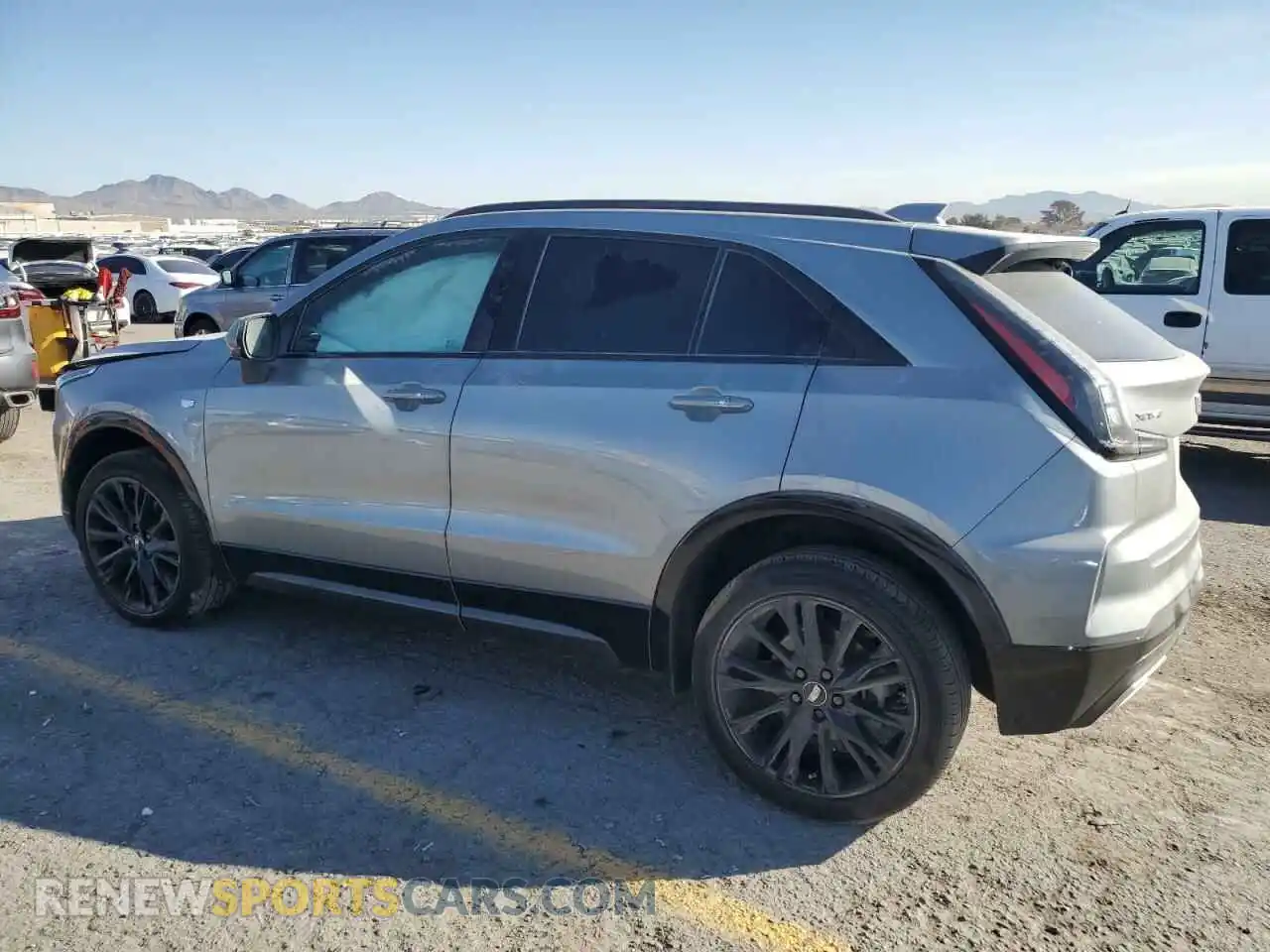 2 Photograph of a damaged car 1GYFZER40SF138554 CADILLAC XT4 2025