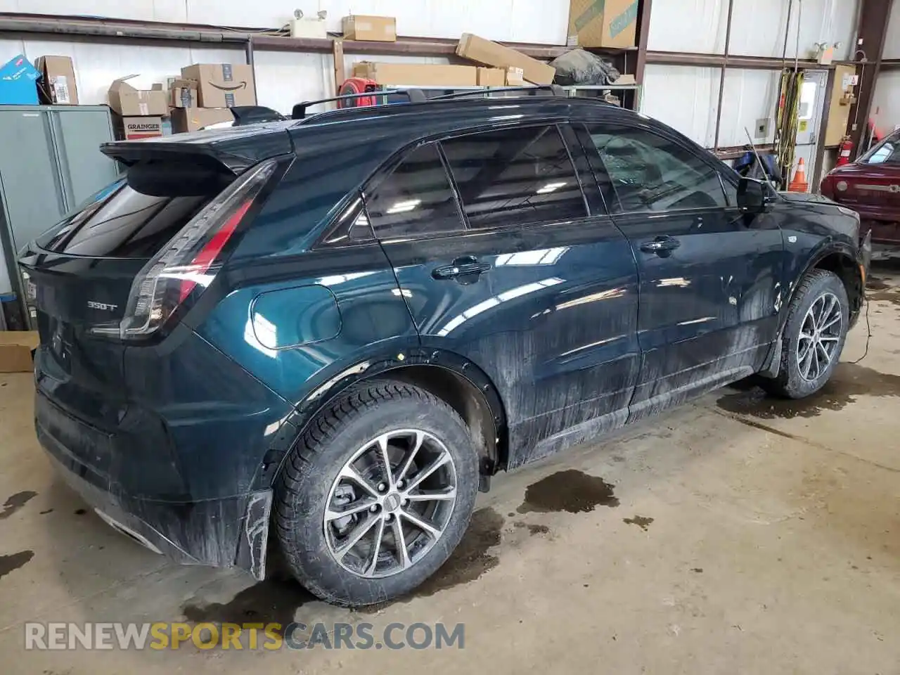 3 Photograph of a damaged car 1GYFZFR40SF132369 CADILLAC XT4 2025