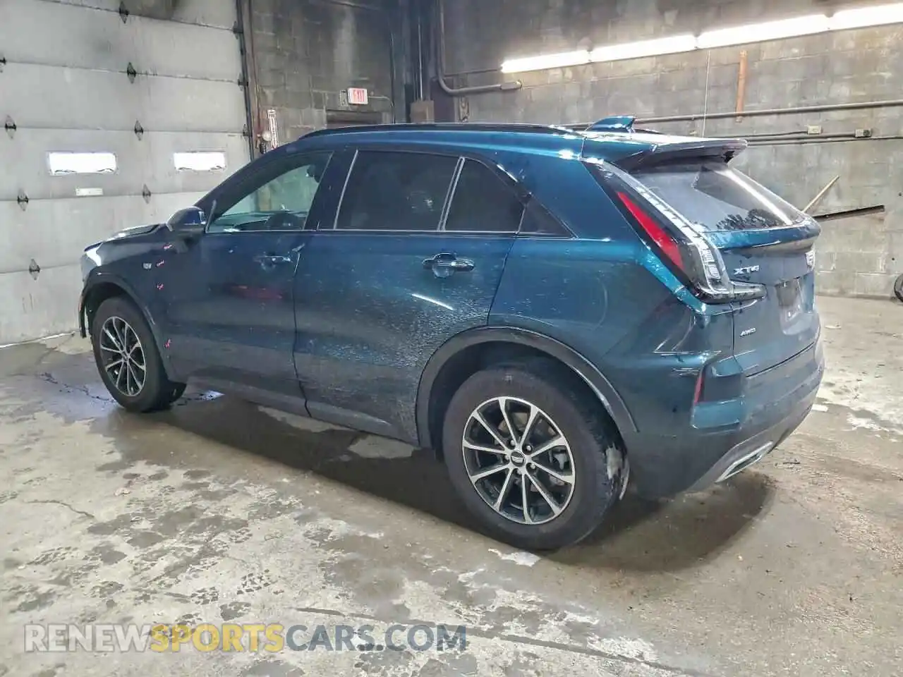 2 Photograph of a damaged car 1GYFZFR40SF159099 CADILLAC XT4 2025